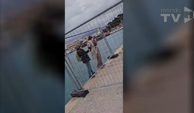 Lučka uprava Split upozorila na neprimjereno i rizično ponašanje na području gradilišta Novog putničkog terminala