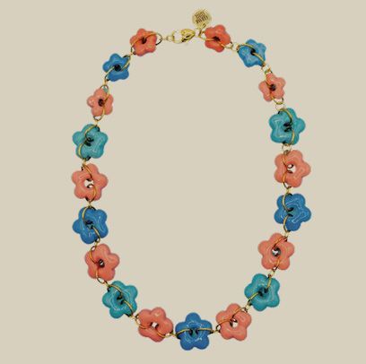 Le Ceramicotte Bouquet Necklace