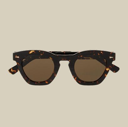 Montorgueil Round-Frame Tortoiseshell Acetate Sunglasses - tortoiseshell - One Size