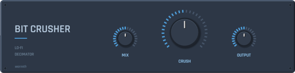 Bit Crusher - Plugin Lo-Fi Bitcrush
