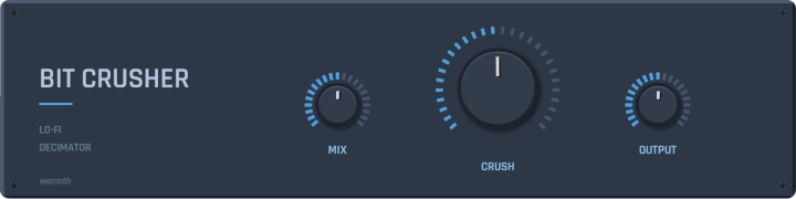 Bit Crusher - Plugin Lo-Fi Bitcrush