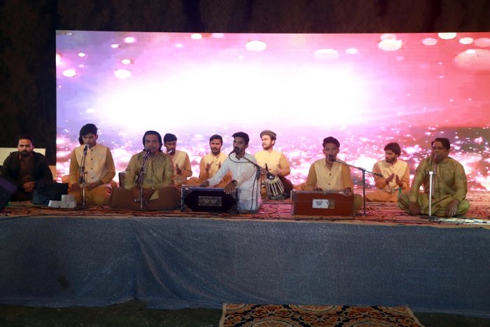Musicians at a MUST Qawwali Night Event 