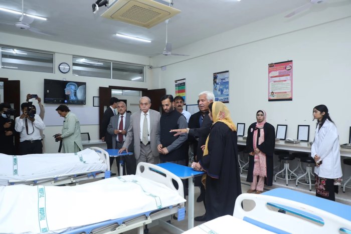 MUST BOG inspecting Classrooms and Labs.
