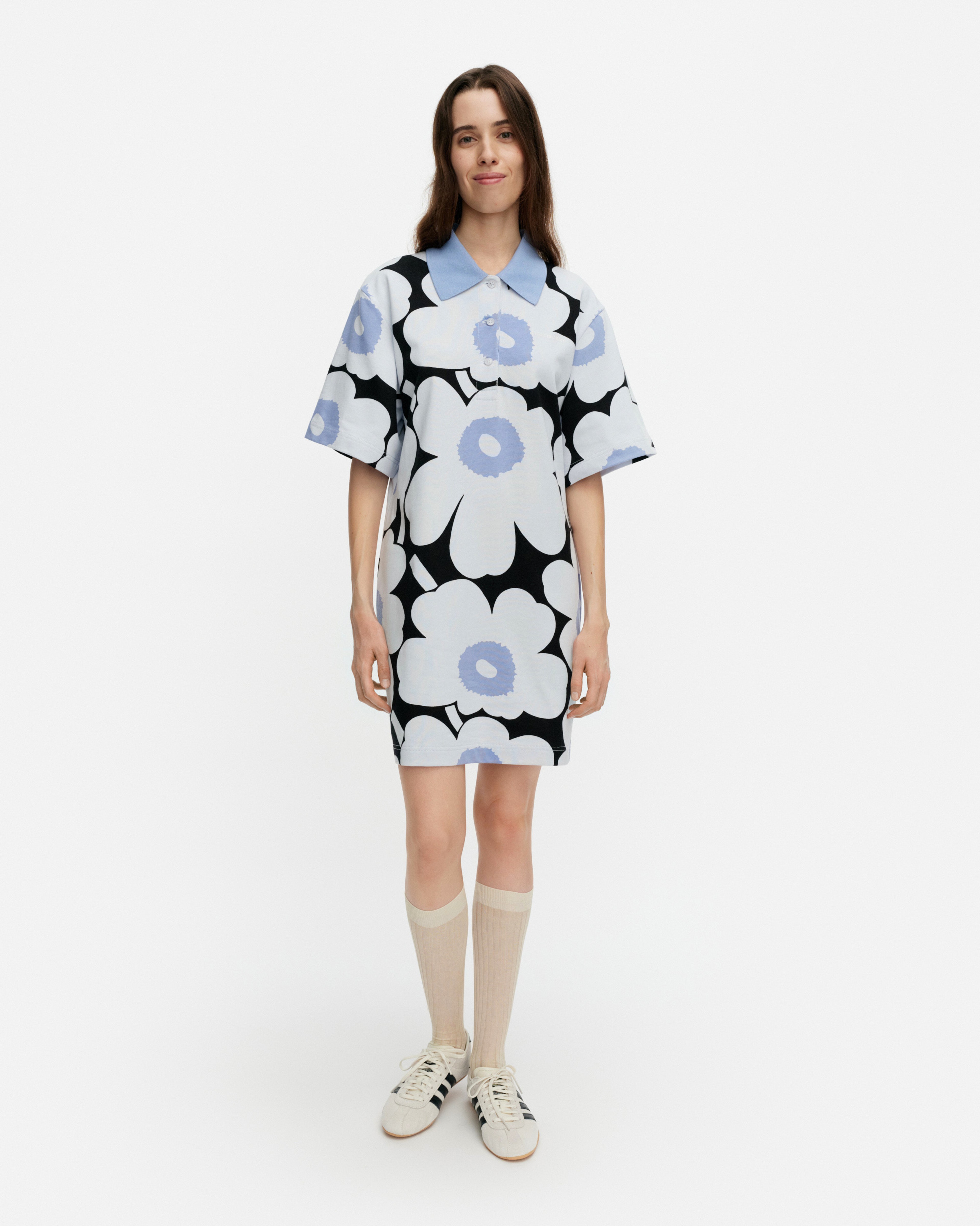 Sekoitus Unikko, Tunic, light blue, blue, black,