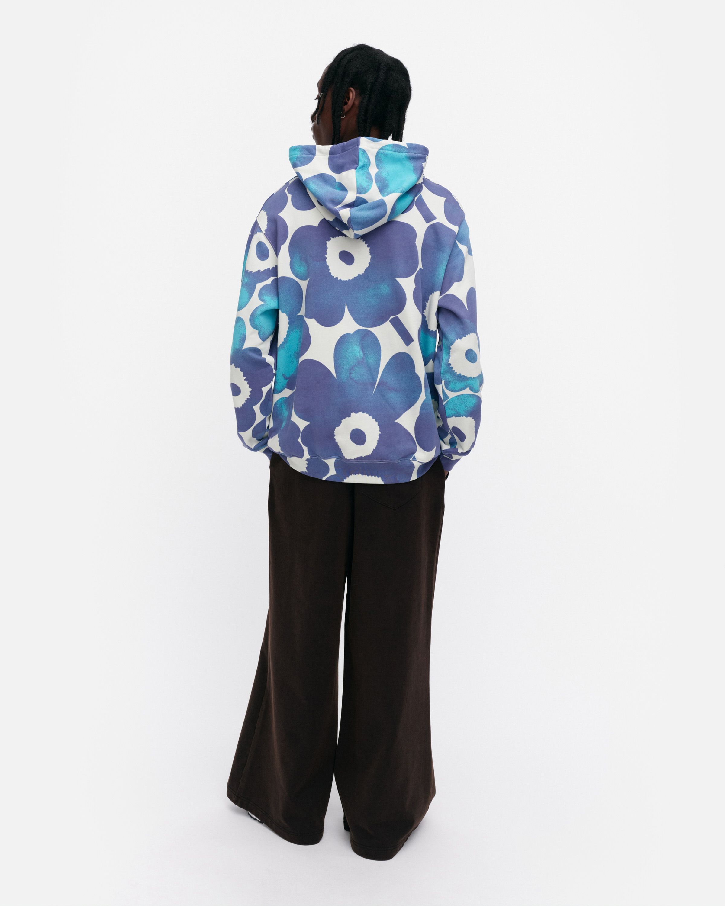 【2025AW】マリメッコ/ Ivvar Akvarelli Unikko フーディー Ivvar Akvarelli Unikko Kioski sweatshirt | Marimekko
