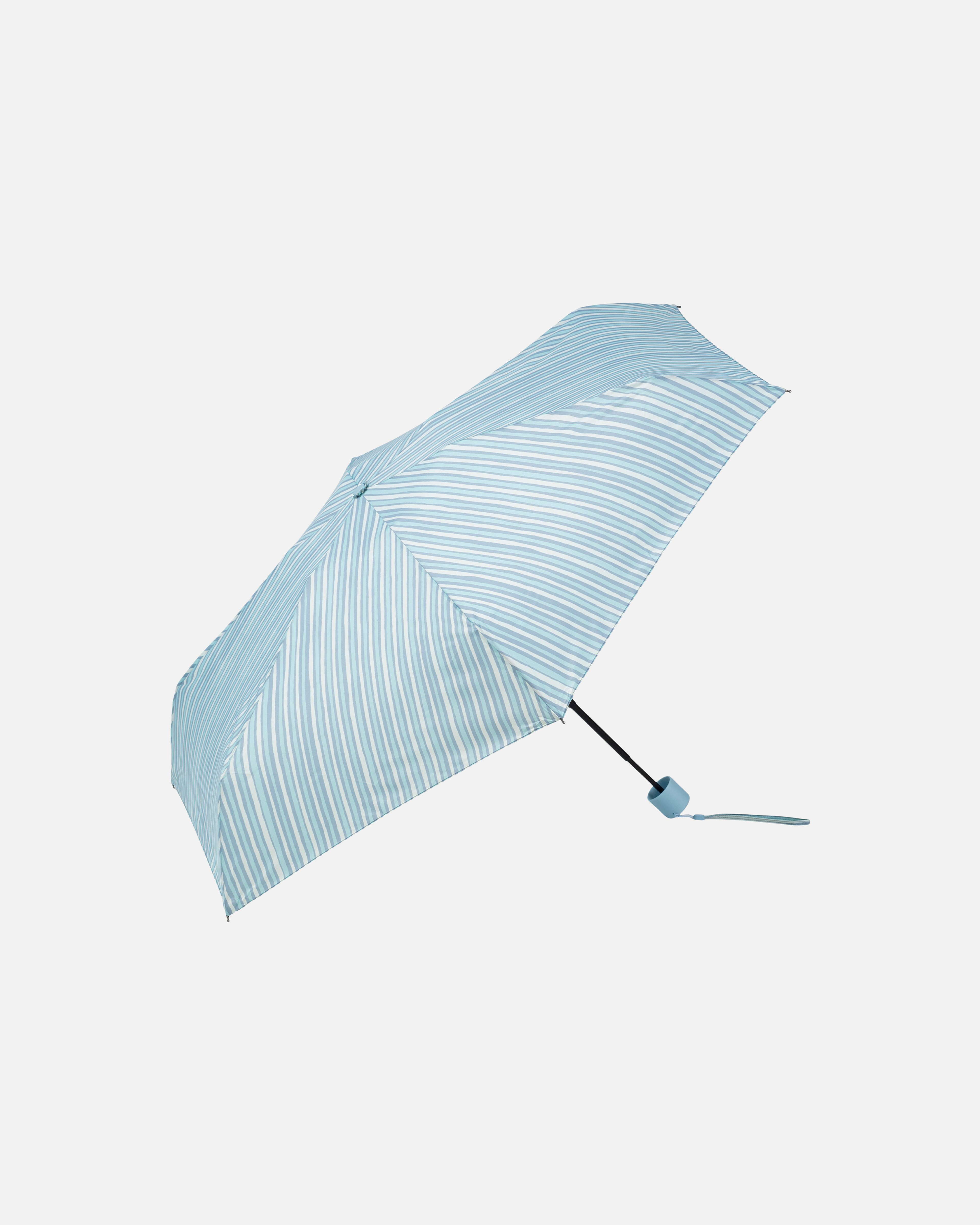 Mini Manual Piccolo, Umbrella, light blue, light blue,