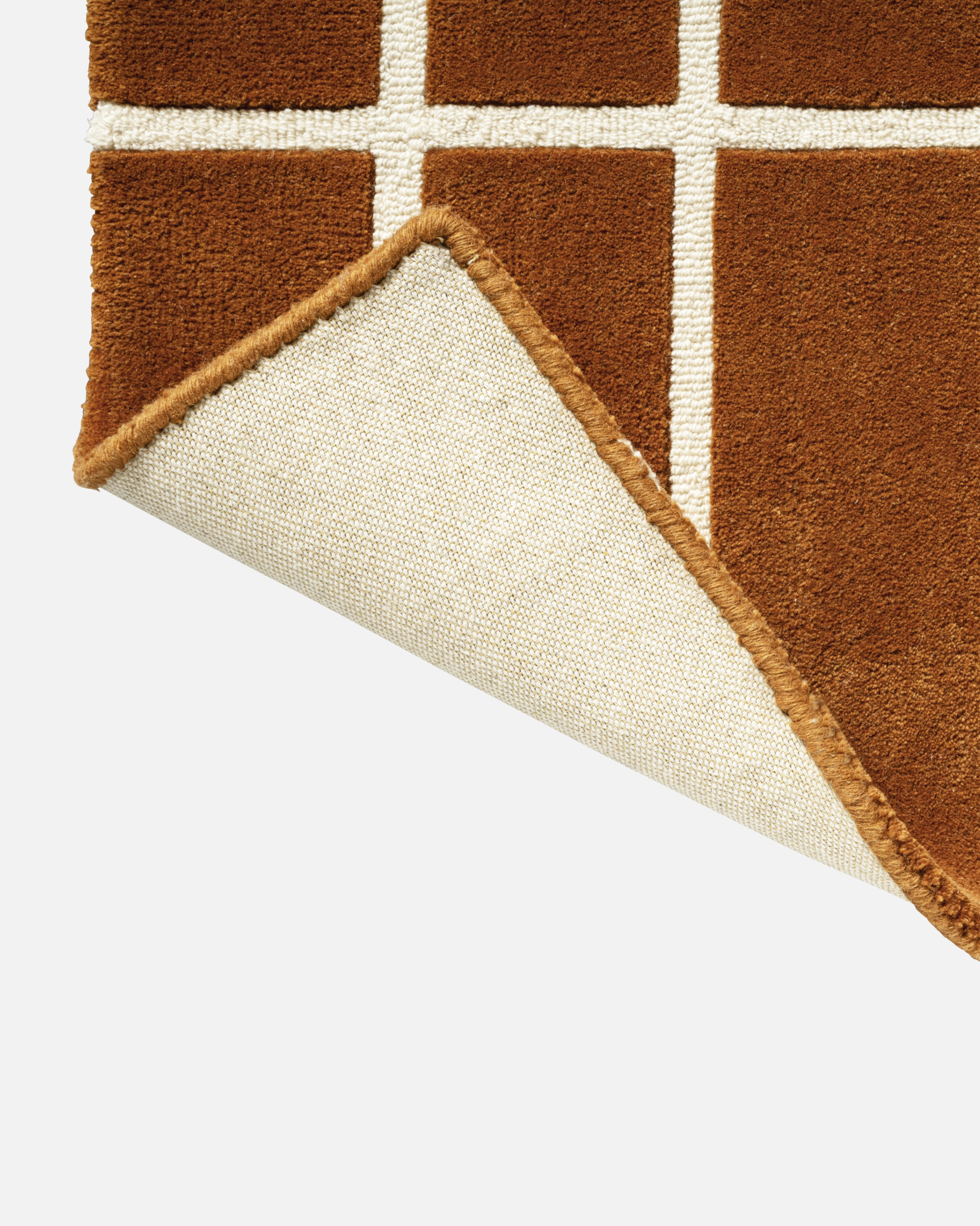 Tiiliskivi Rug 140 x 200 cm