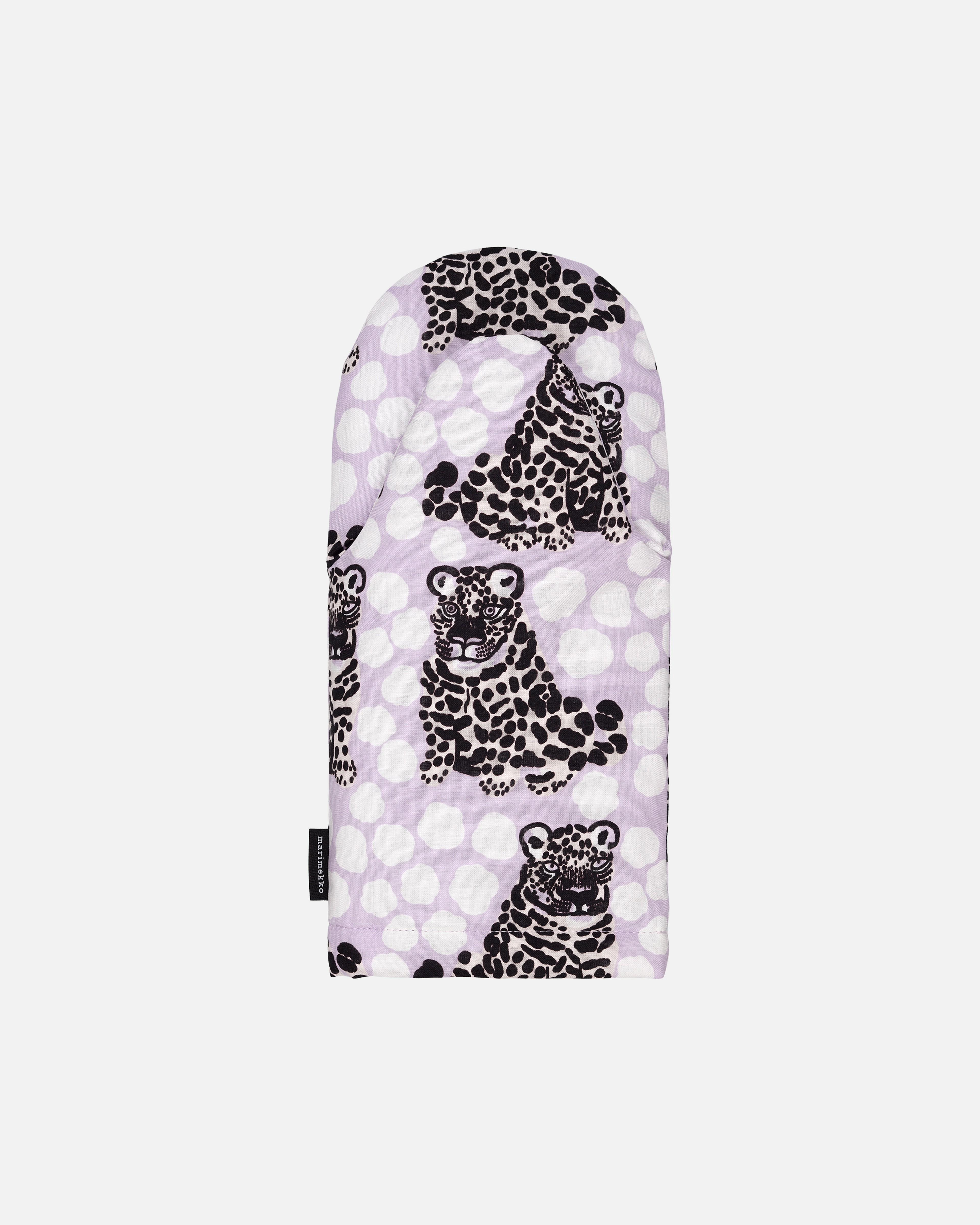 Kaksoset, Oven mitten, lt.lilac, black, greige,