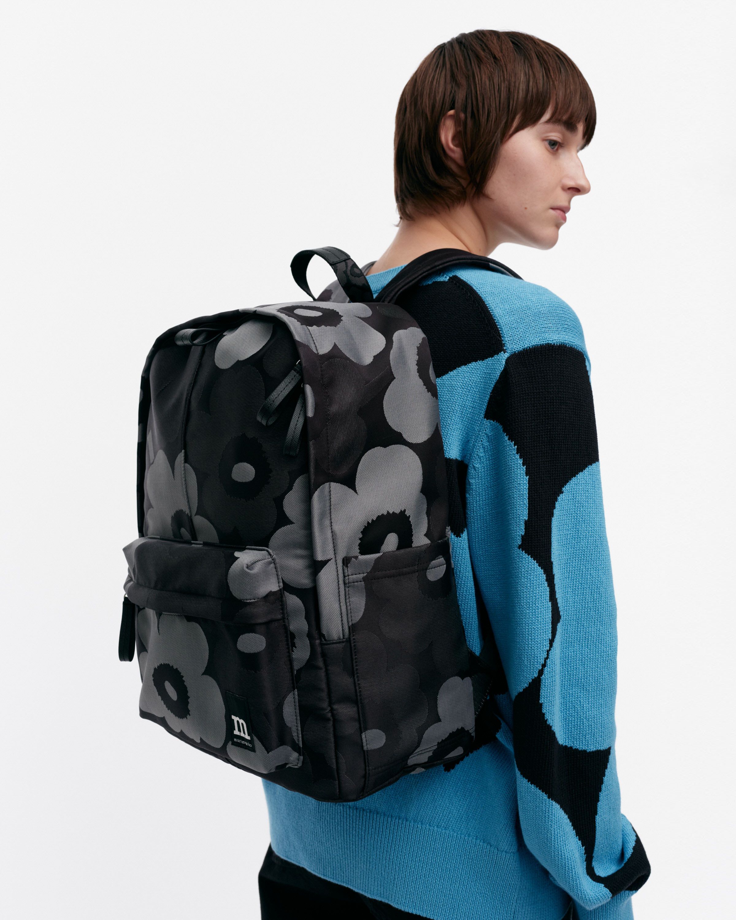 バッグ marimekko Unikko / Zip Top Backpack Zip Top Backpack Unikko バックパック | Maija Isola
