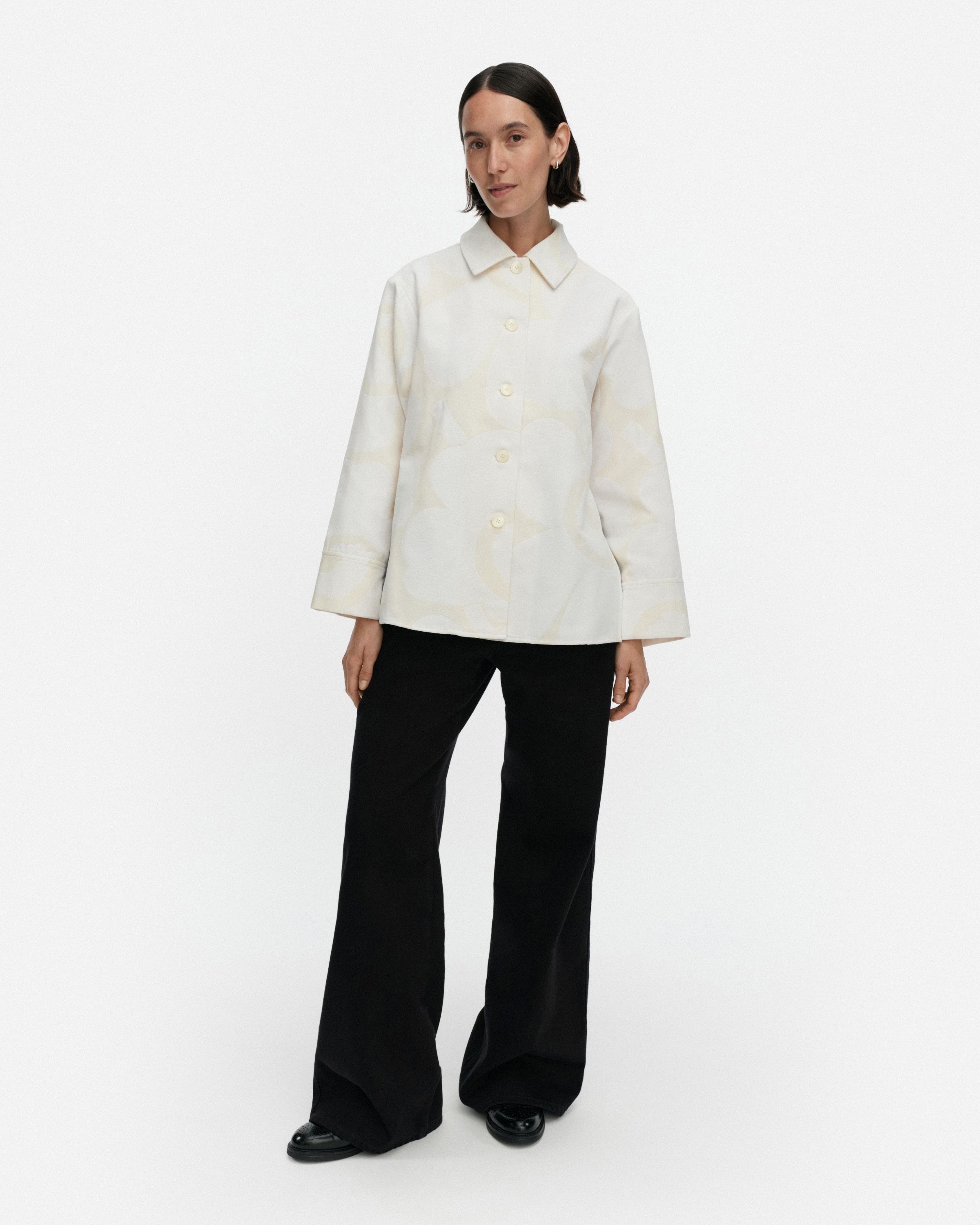Ladonta Unikko Shirt white, off white | Marimekko