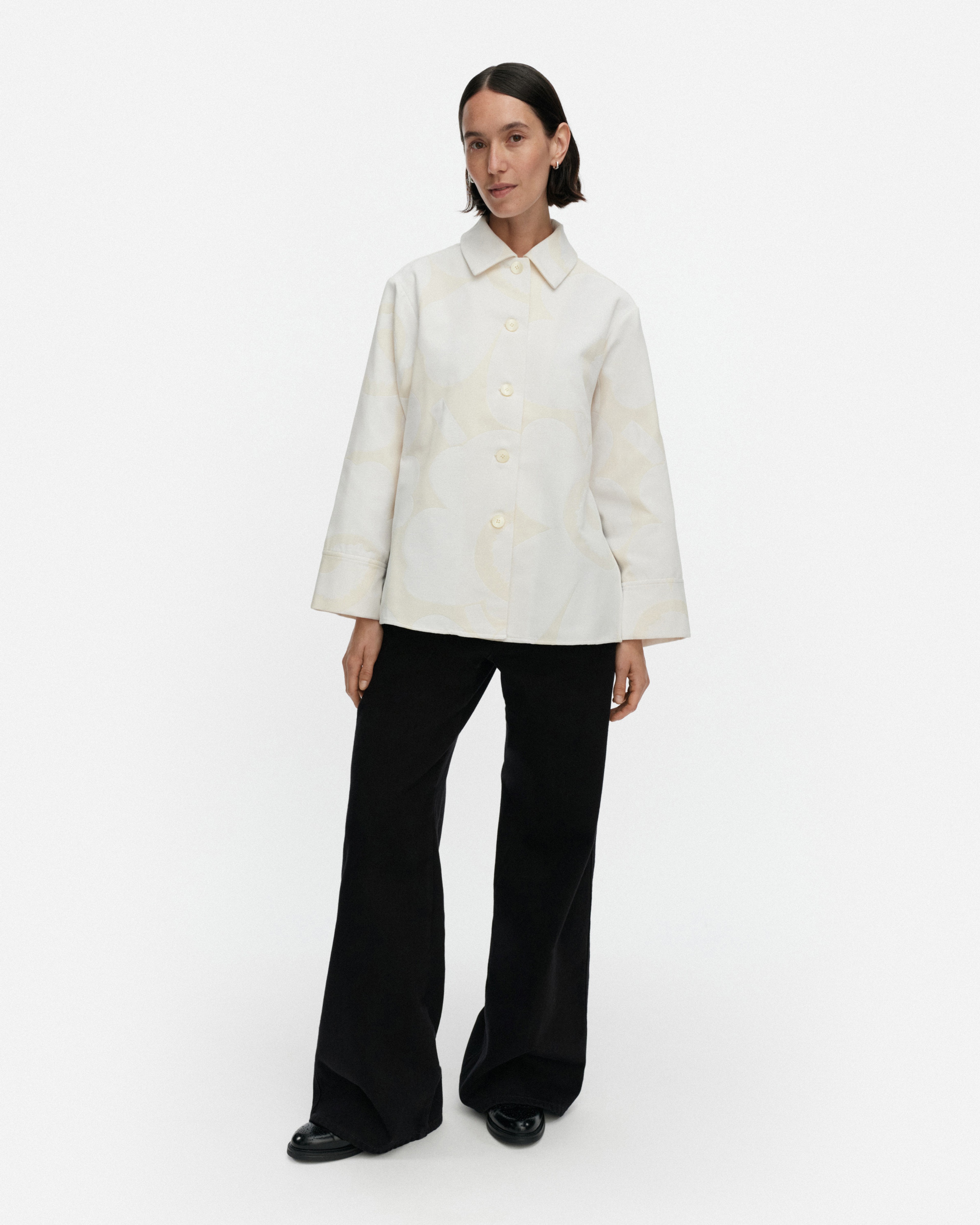 Ladonta Unikko, Shirt, white, off white,