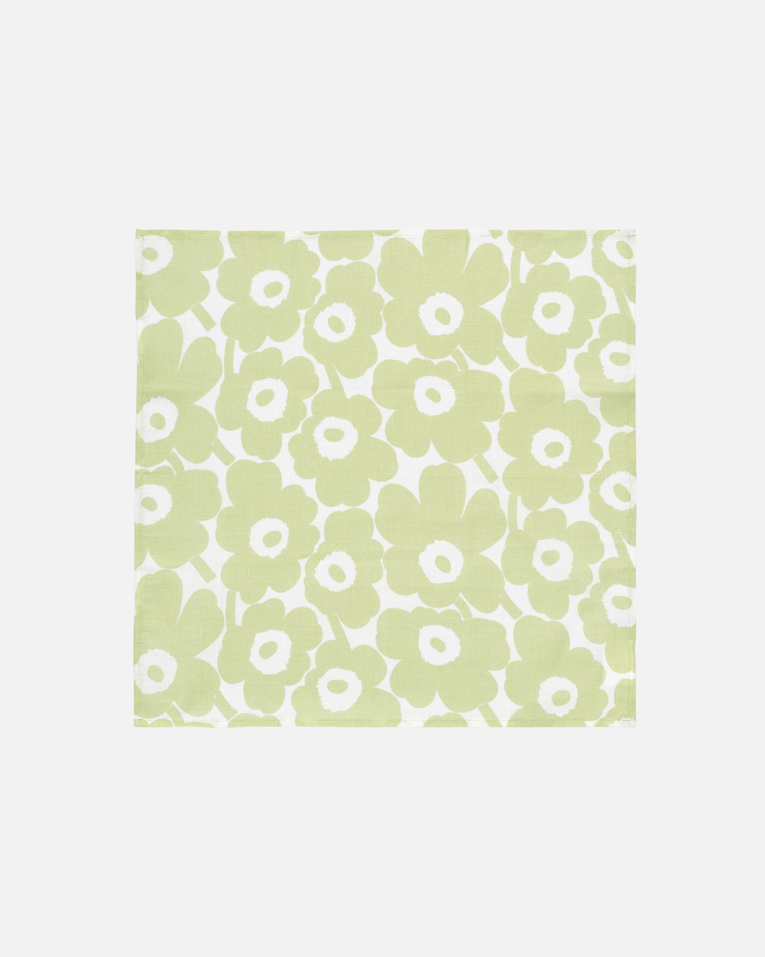 Mini Unikko, Napkin, pear, white,