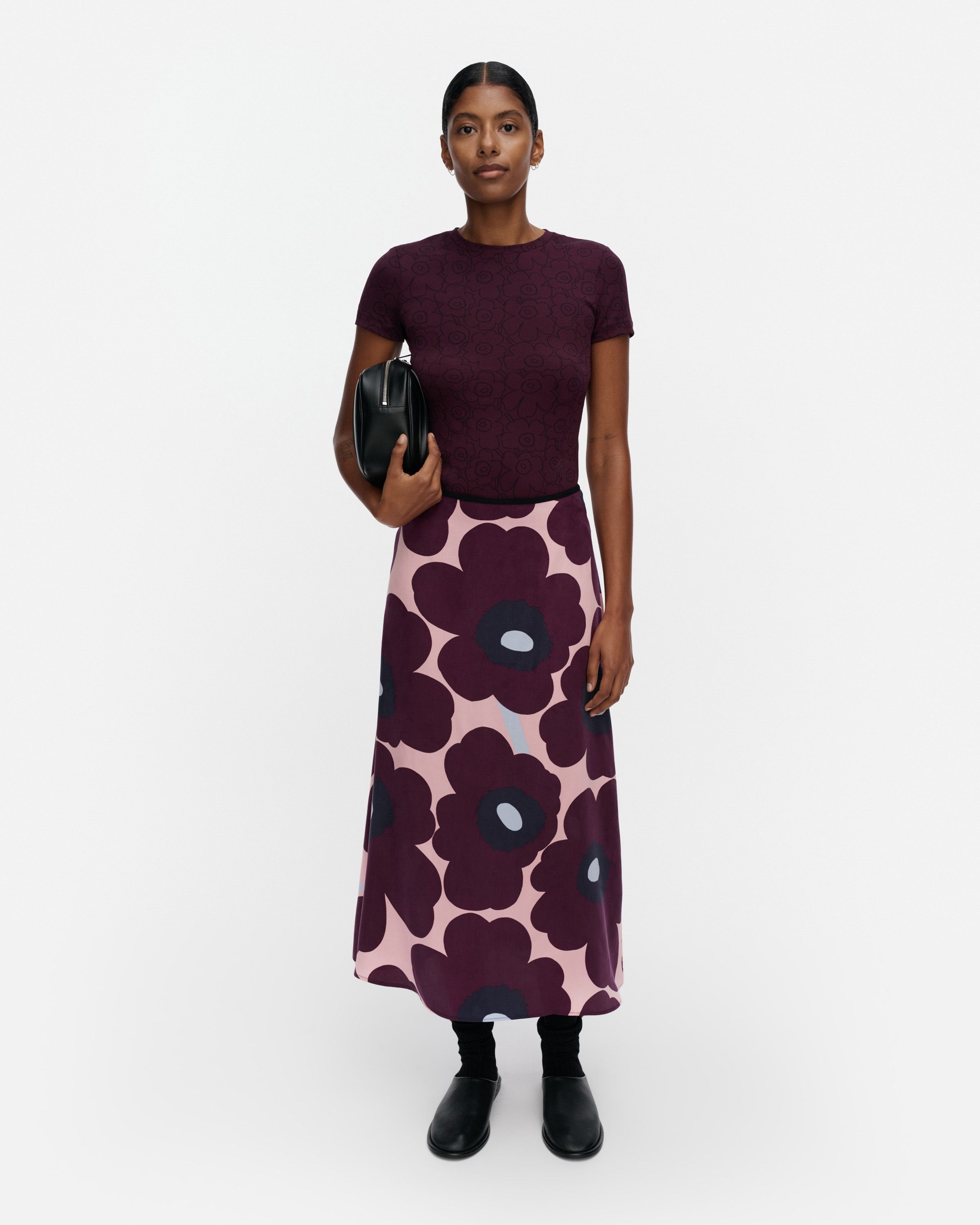 RWS Toistuva Piirto Unikko Knitted skirt | Marimekko