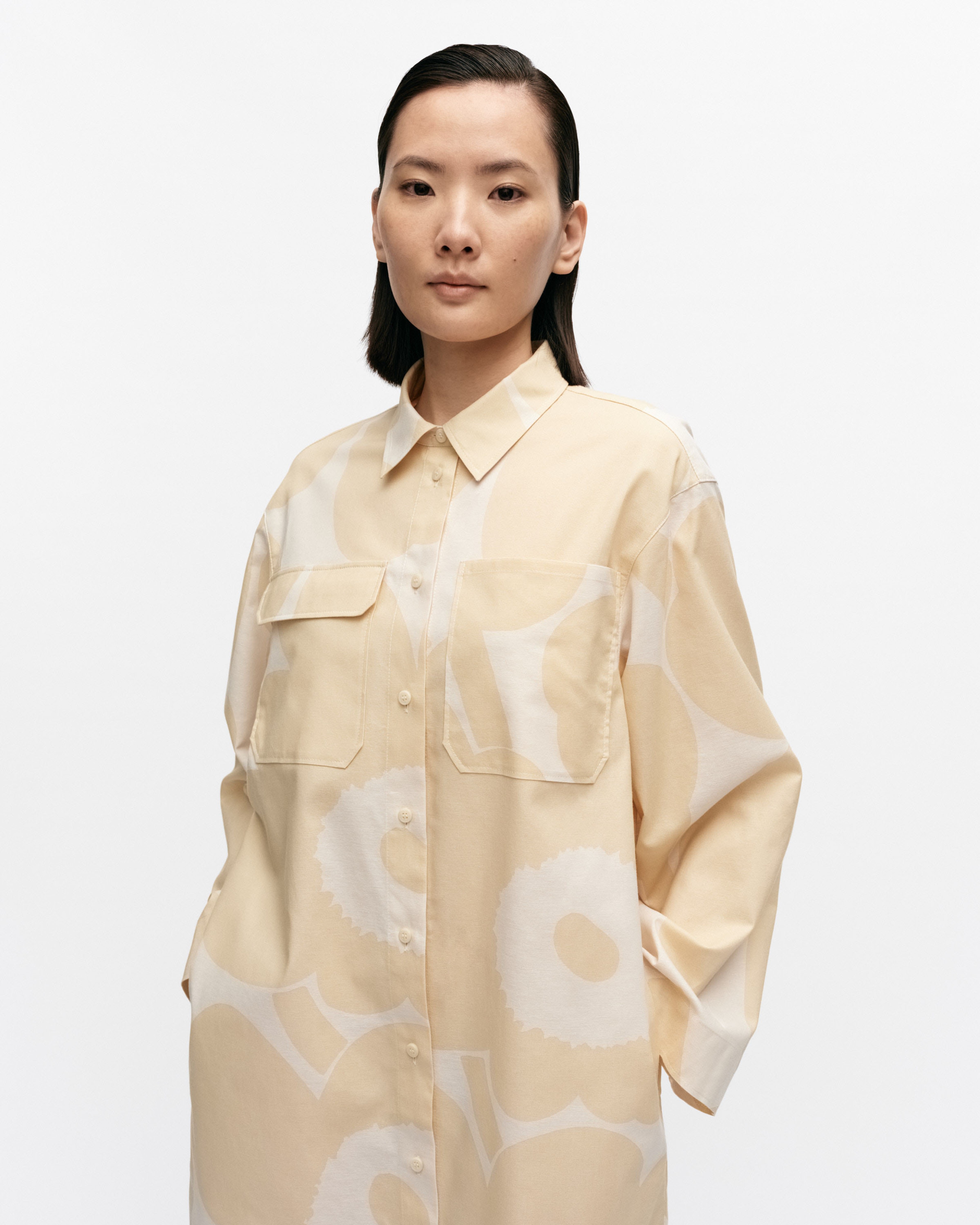 Monokromi Unikko, Cotton dress, light yellow, beige,