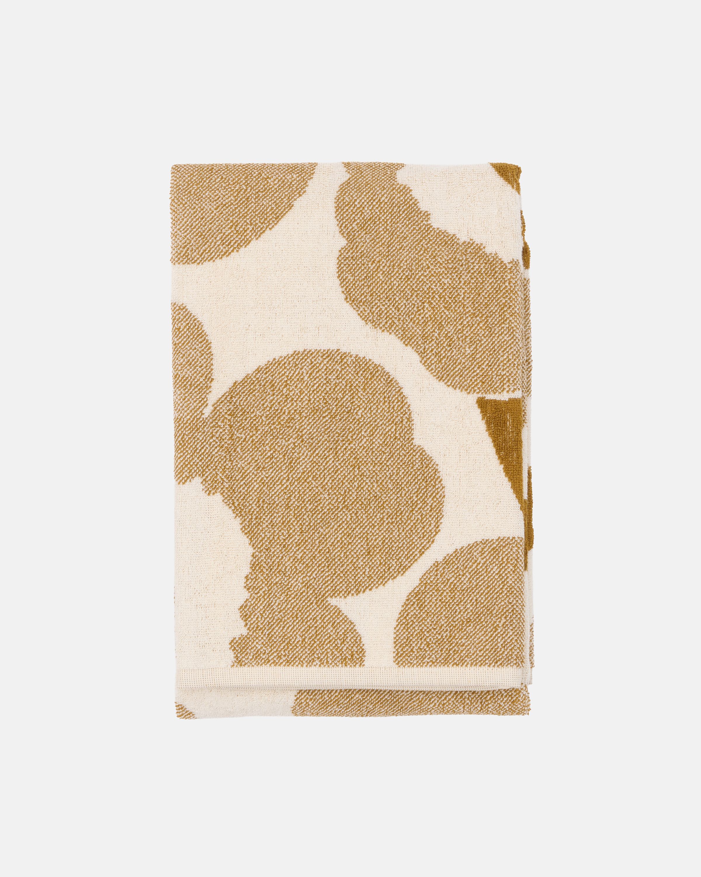 Unikko Bath towel off white, bronze | Marimekko