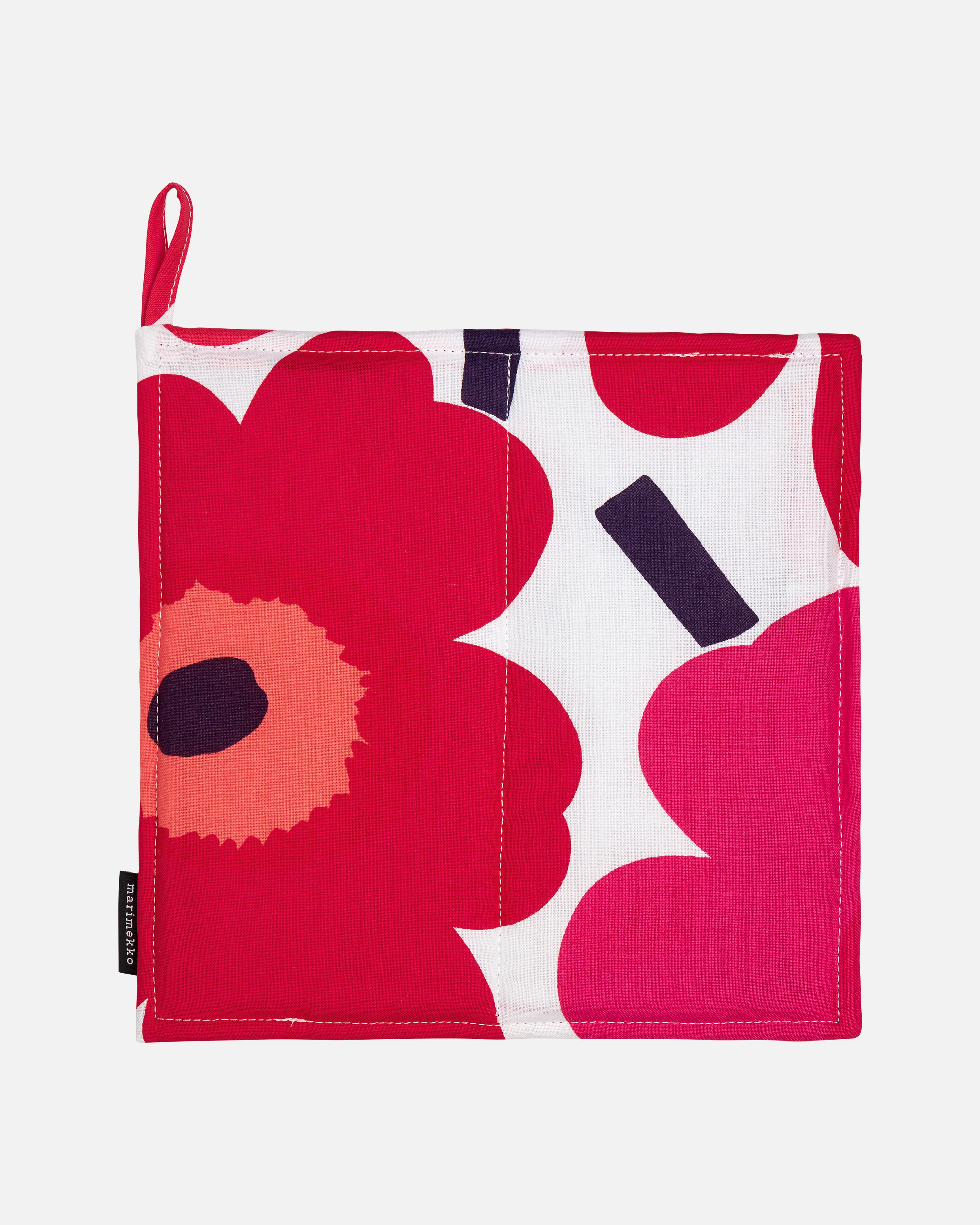 Pieni Unikko, Pot holder, white,red,