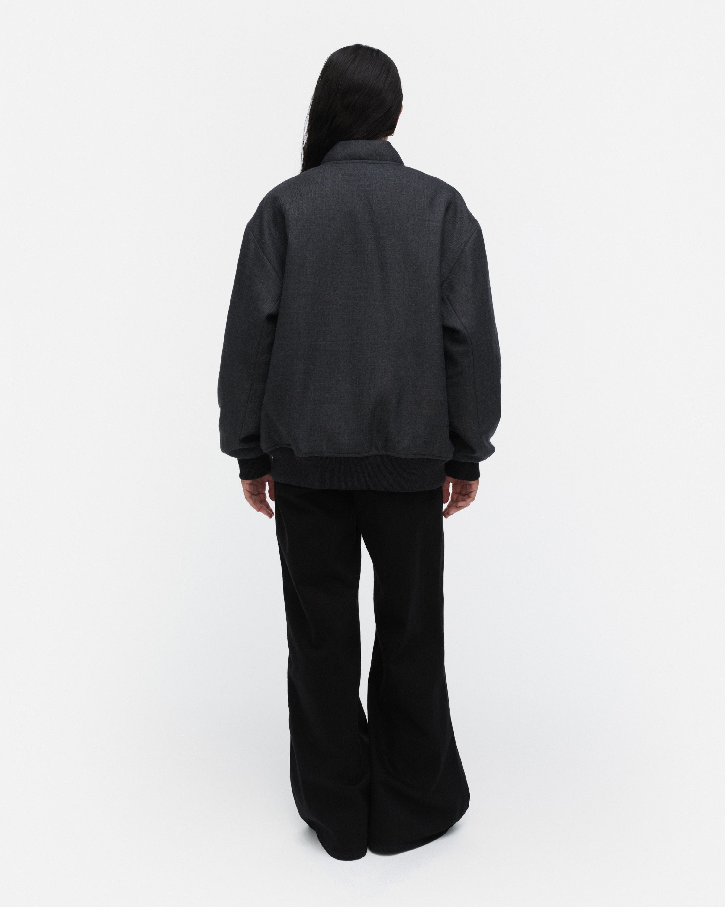 2024AW marimekko マリメッコMonumentti Solid Monumentti Solid Wool jacket | Marimekko