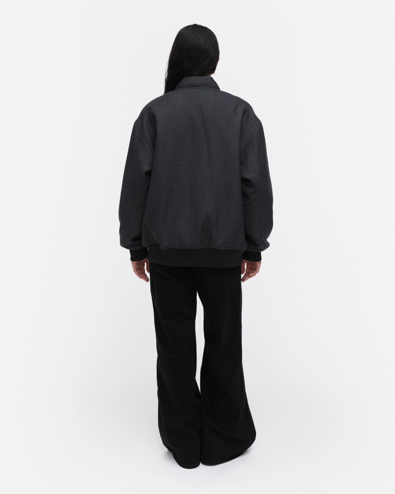 Monumentti Solid, Wool jacket, black,