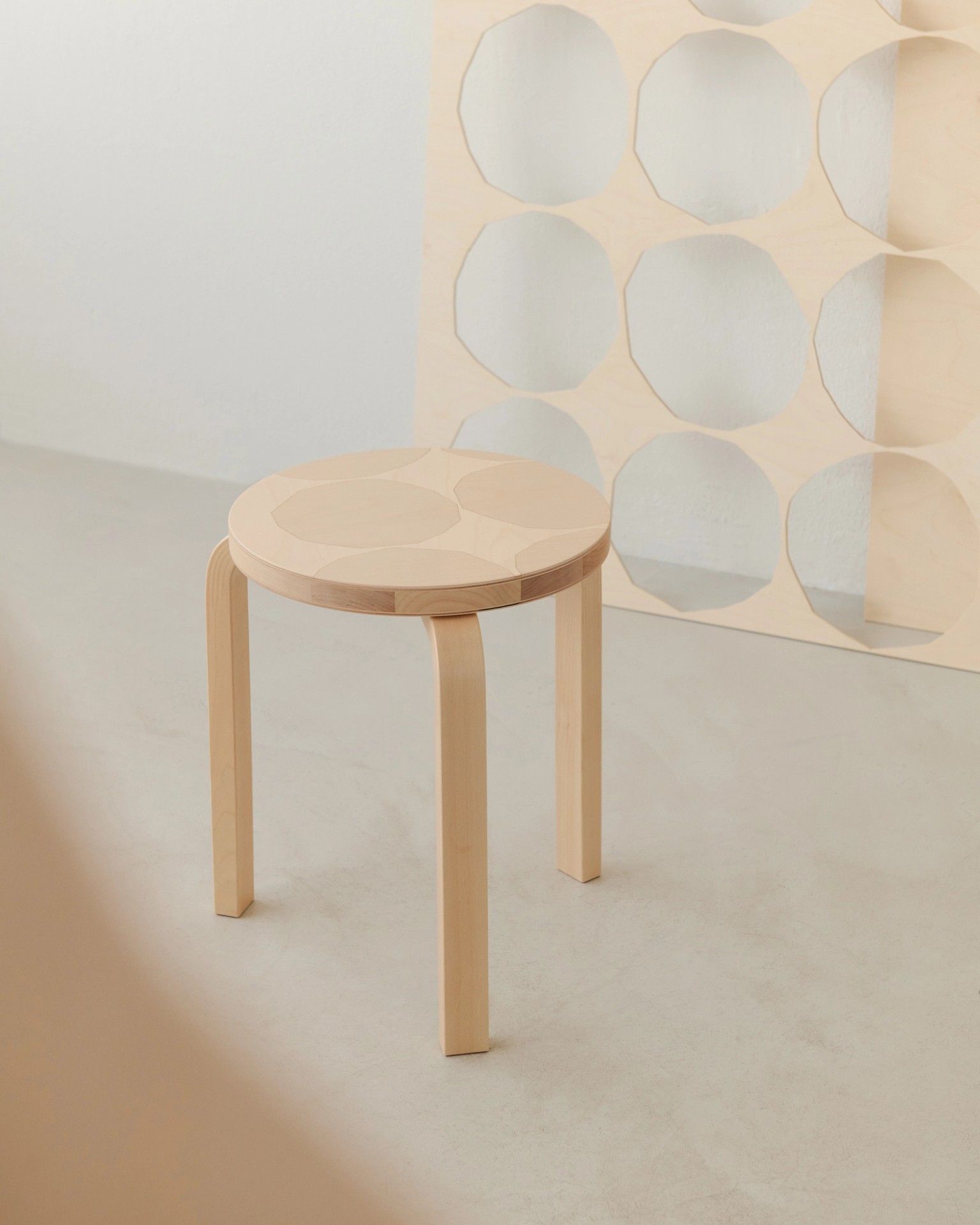 Stool 60 Kivet Artek + Marimekko