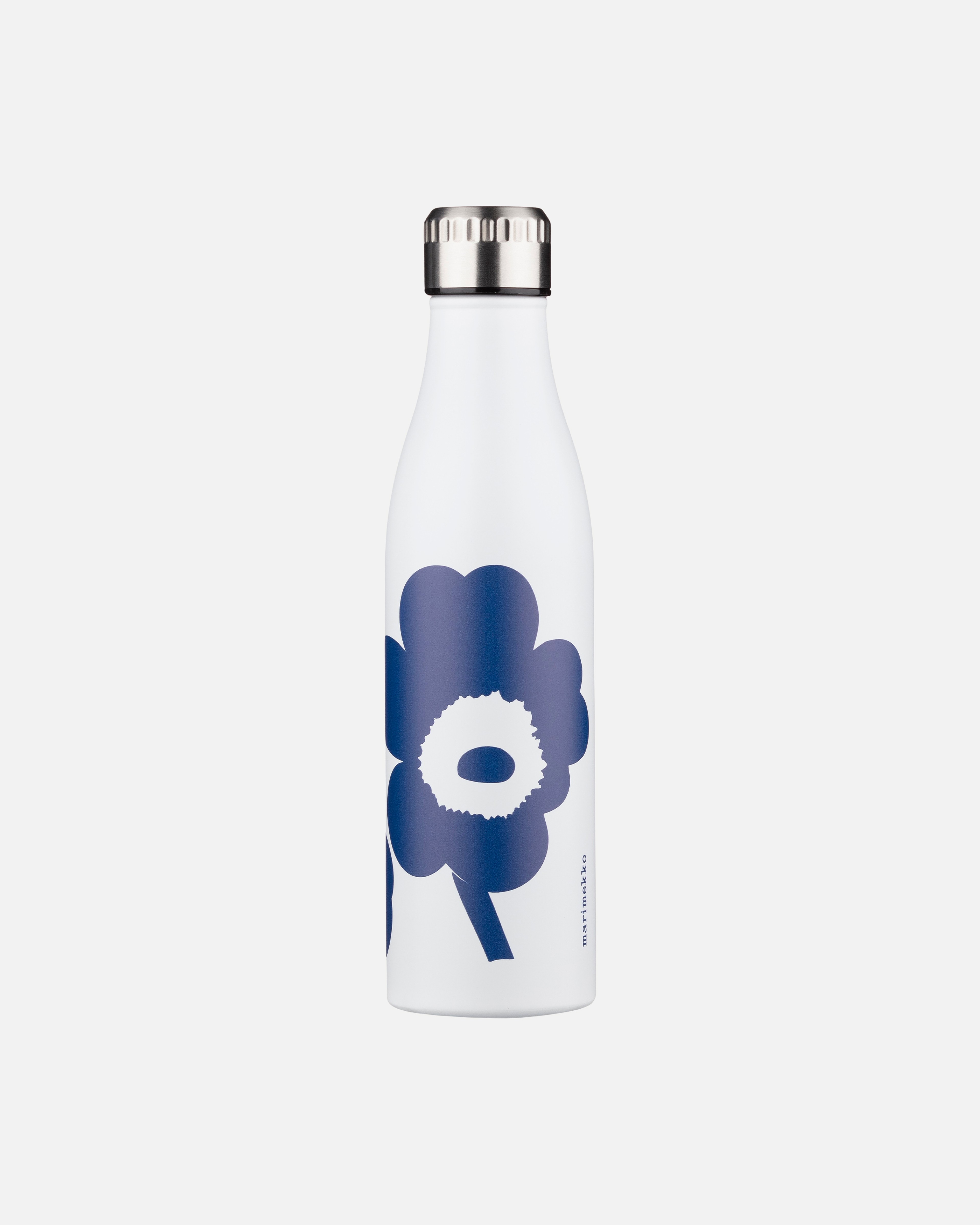 Unikko, Juomapullo 500 ml, valkoinen, sininen,