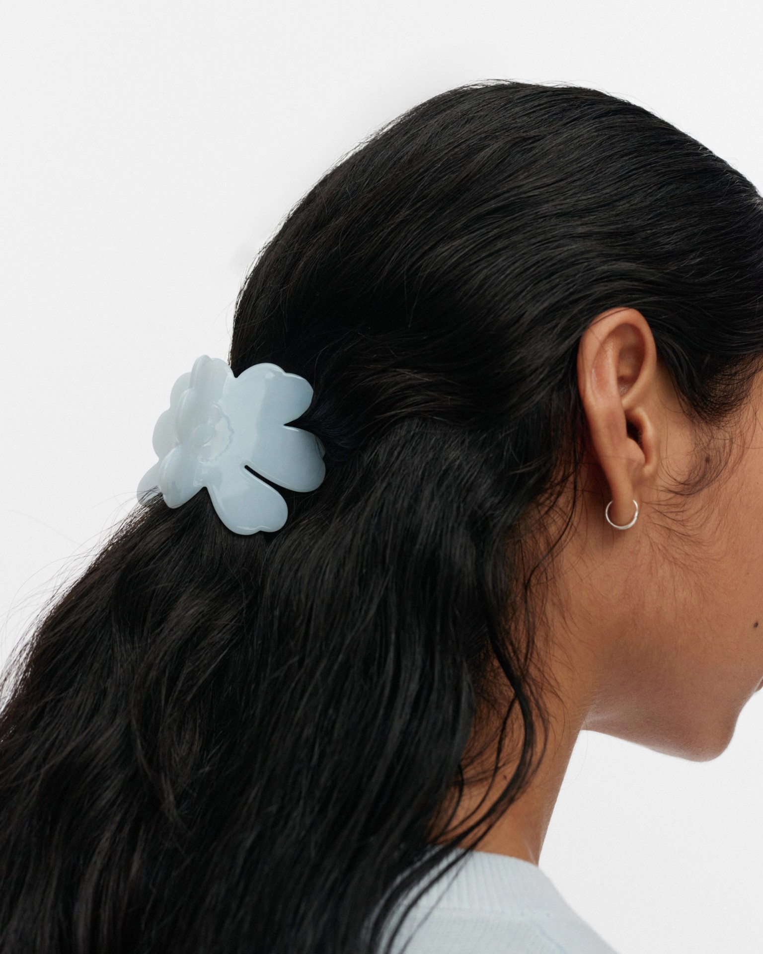 Unikko Hair Clip Small, light blue,