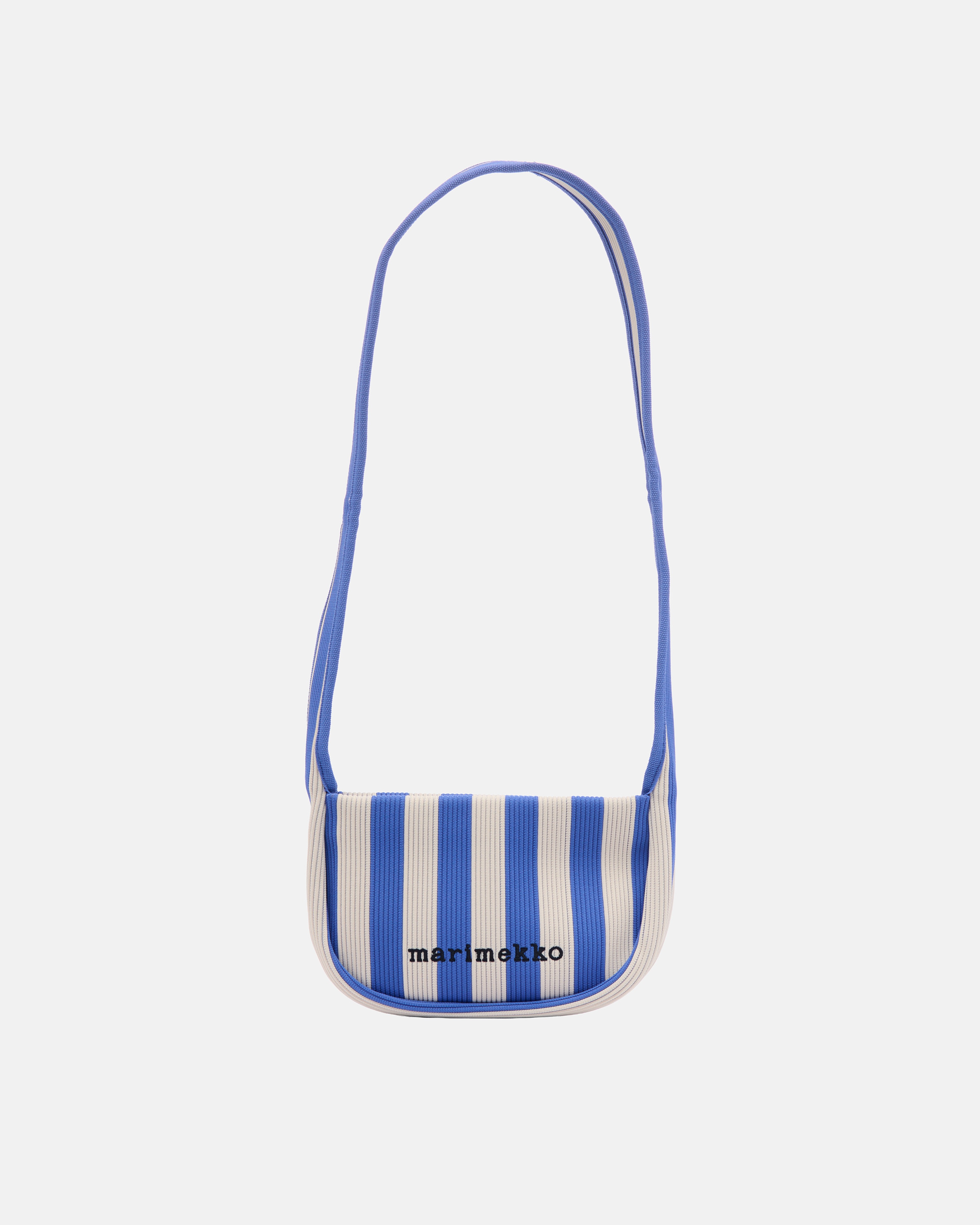 Knitted Crossbody Merirosvo, Shoulder bag, blue, off white,