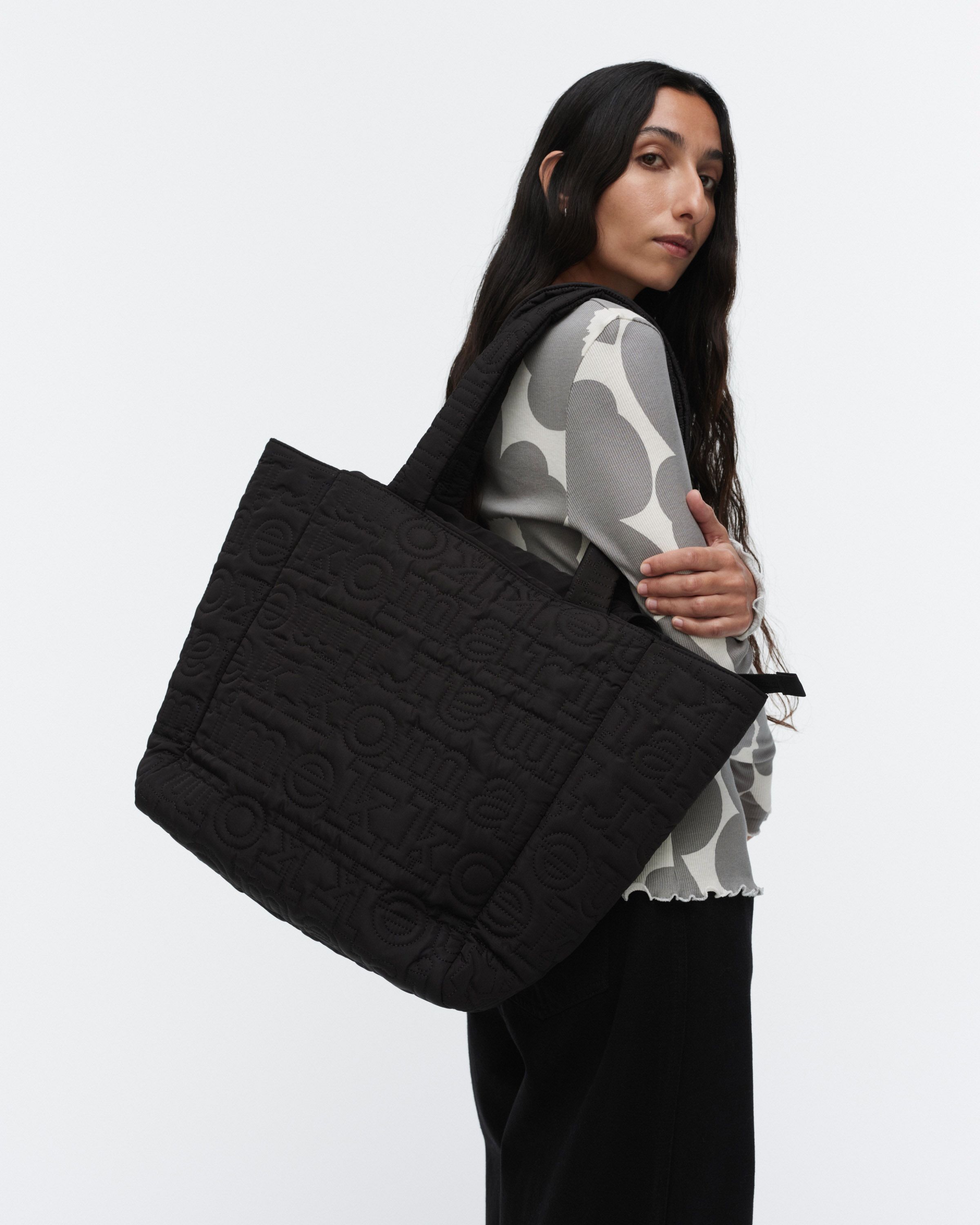Joy Tote M Logo Bag | Marimekko