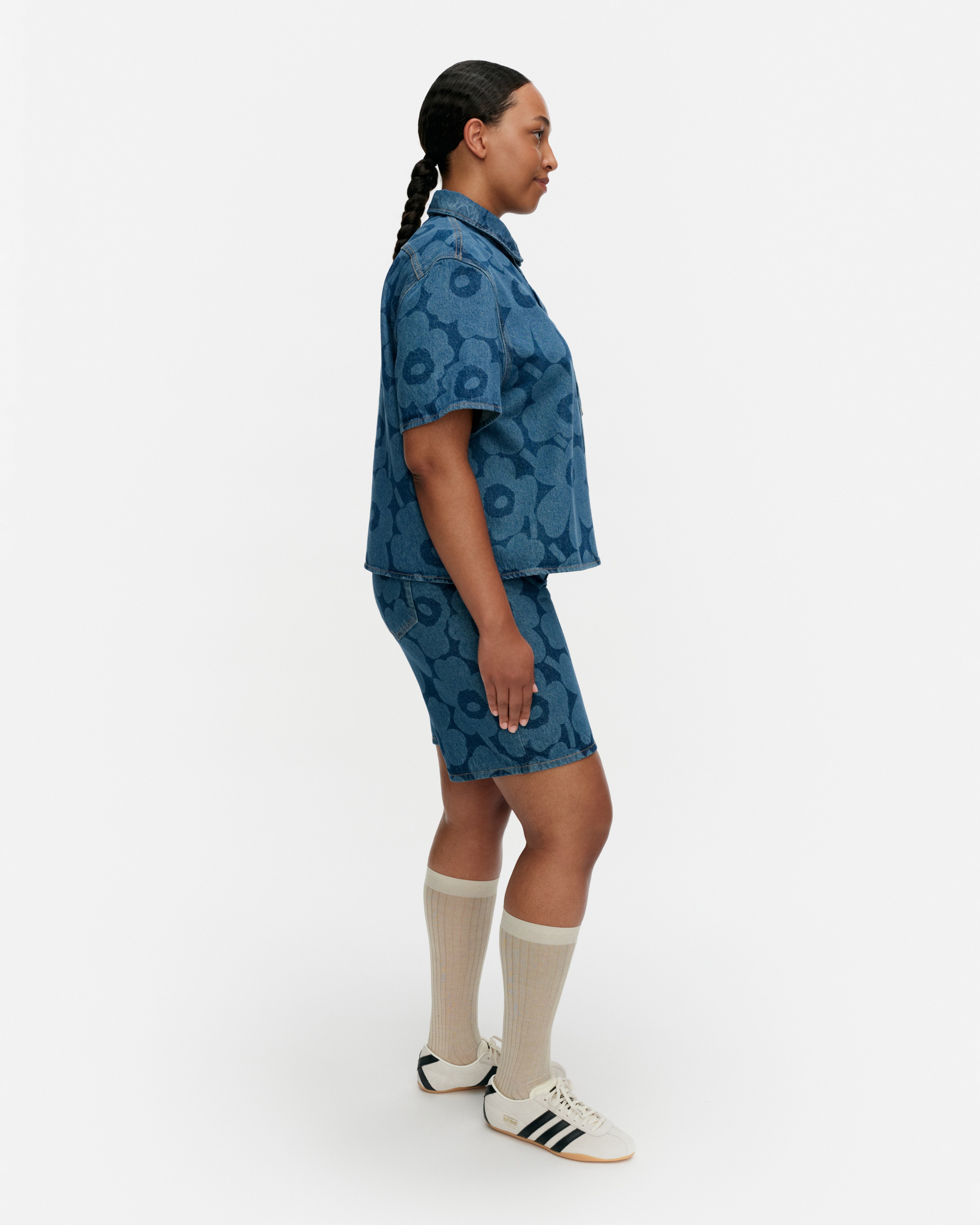 Maridenim Kuvata Unikko, Shirt, mid indigo,