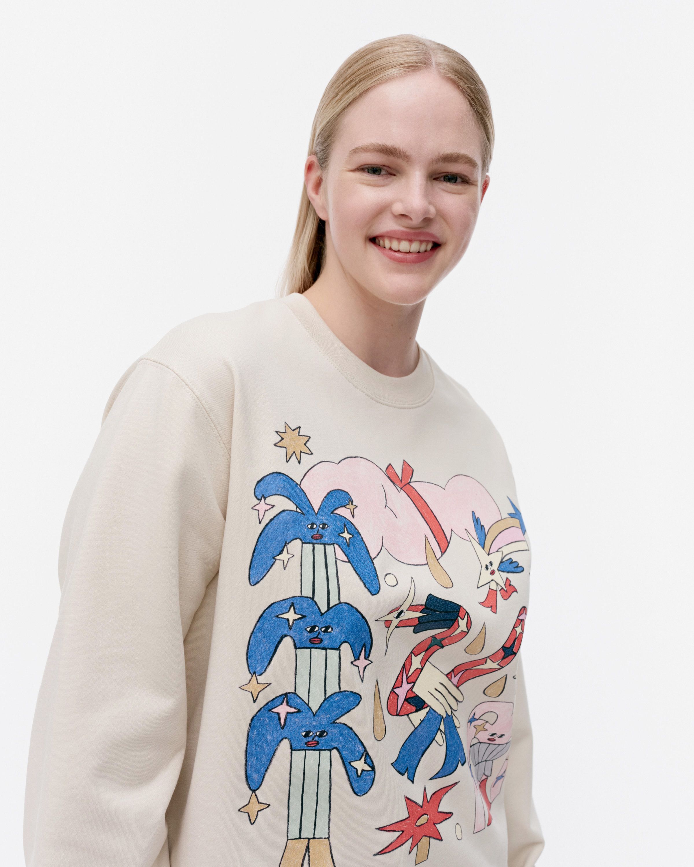 Loisto Aureate Glow placement Kioski sweatshirt