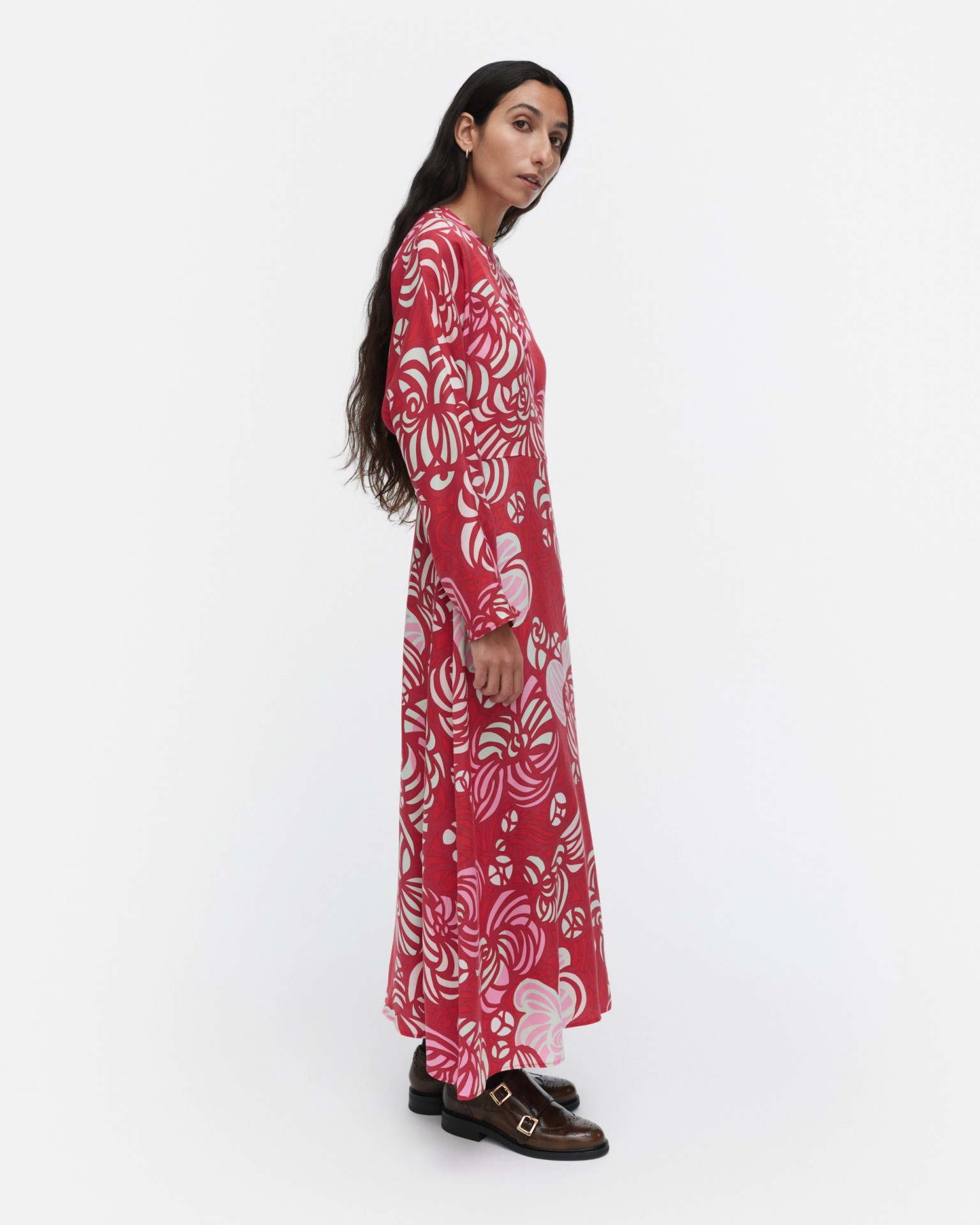 Rytmi Torstai, Dress, red, light turquoise, pink,