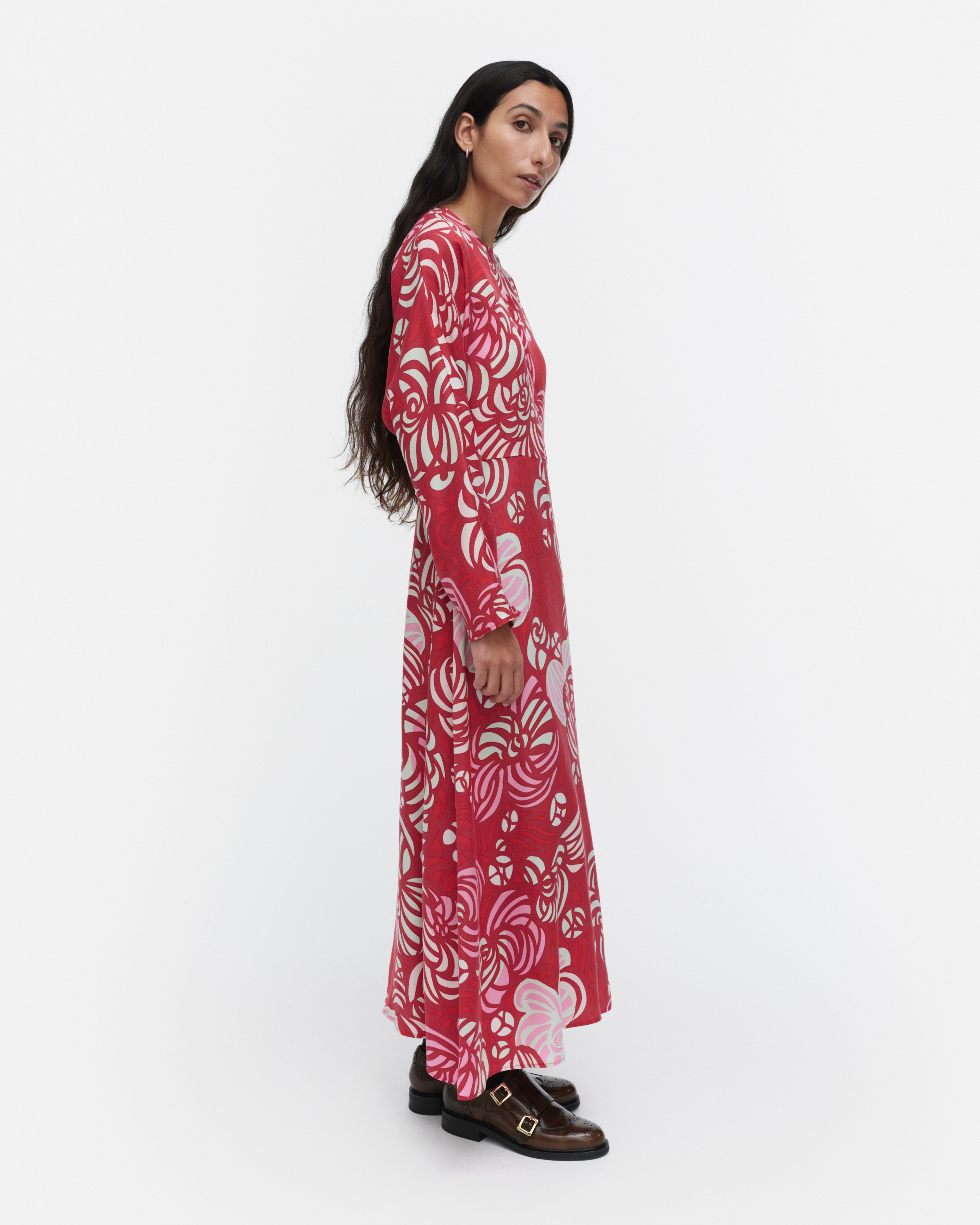 Rytmi Torstai, Dress, red, light turquoise, pink,