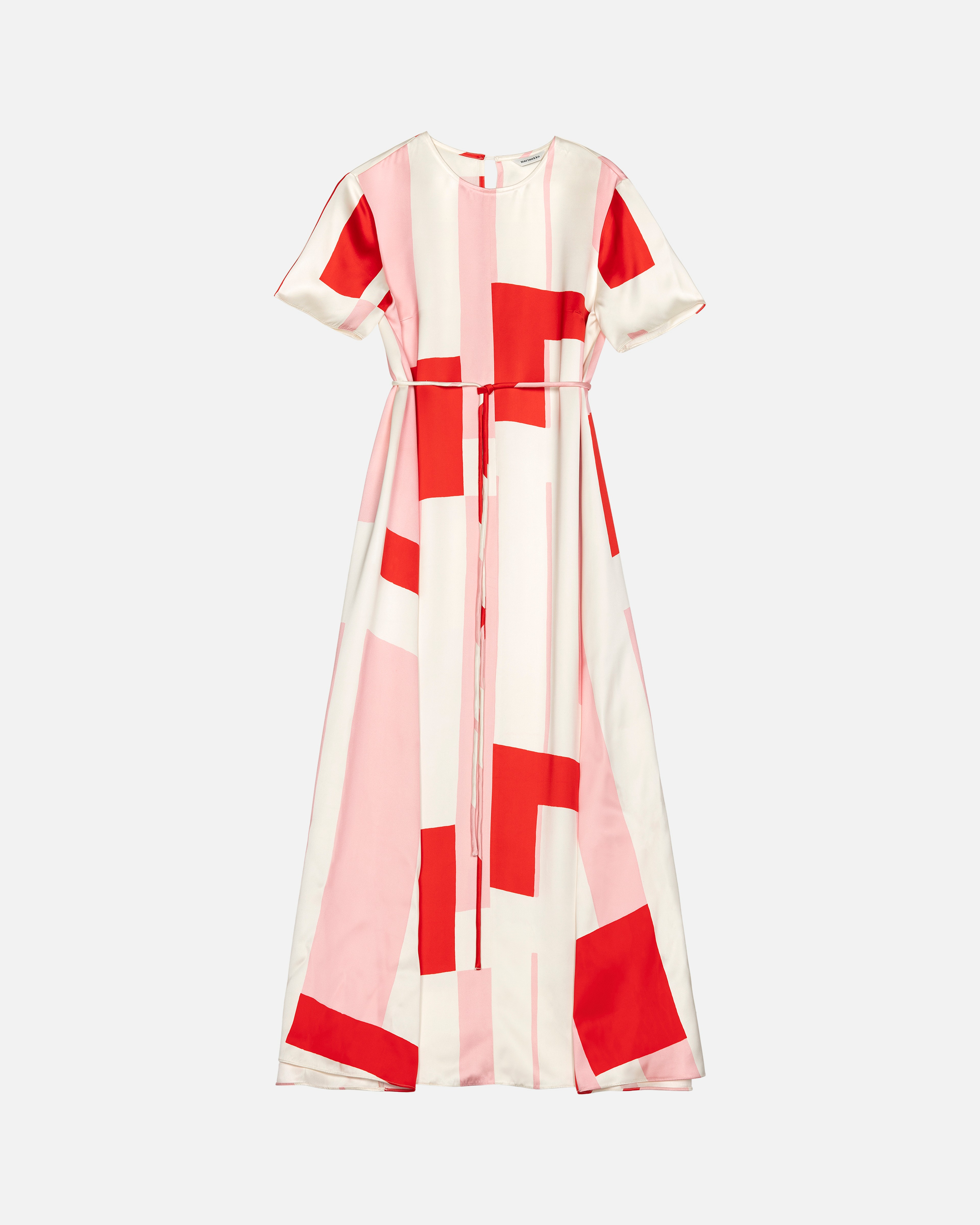 Hiljaus Attika, Dress, off white, light pink, red,