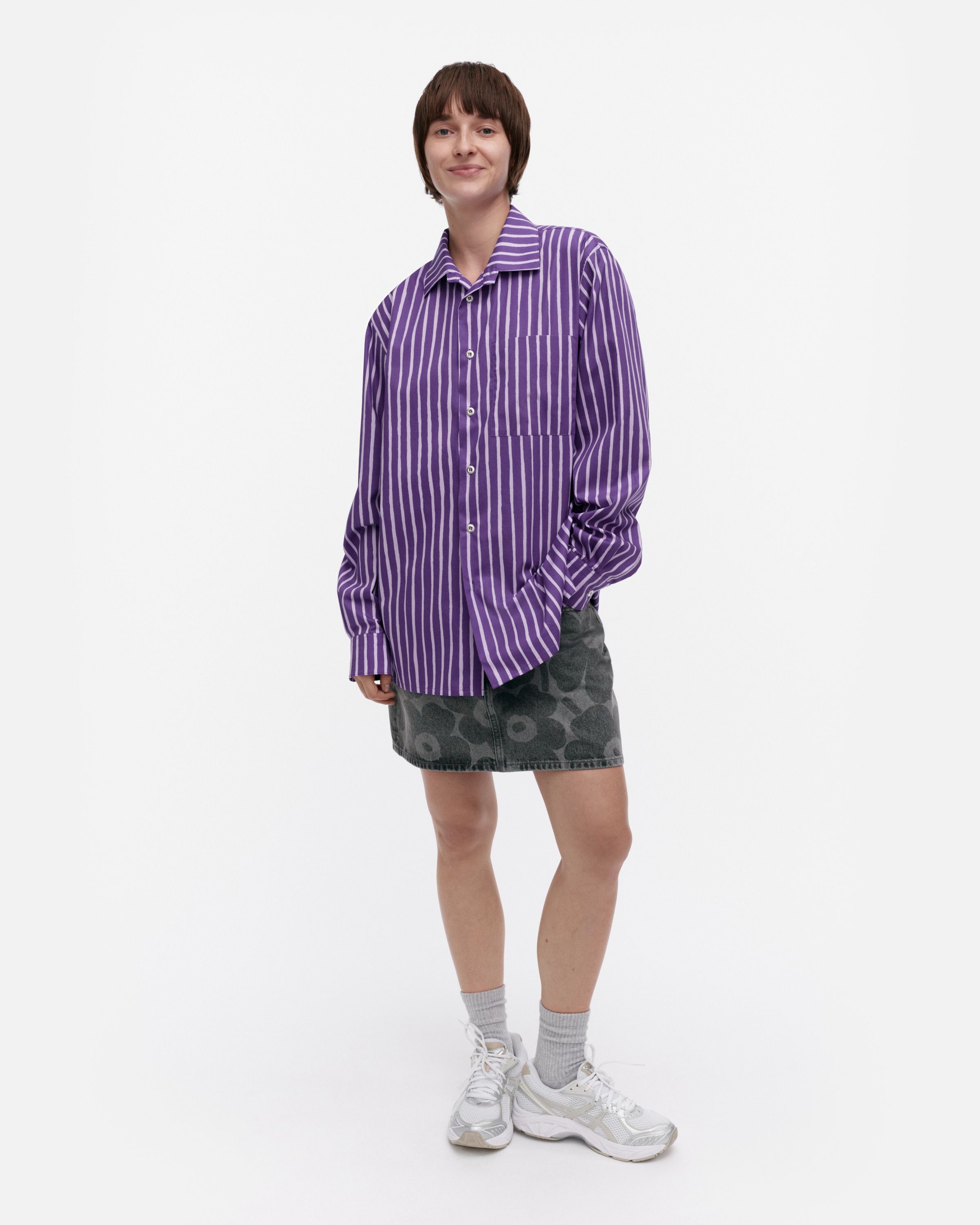 Jokapoika Kioski cotton shirt | Marimekko