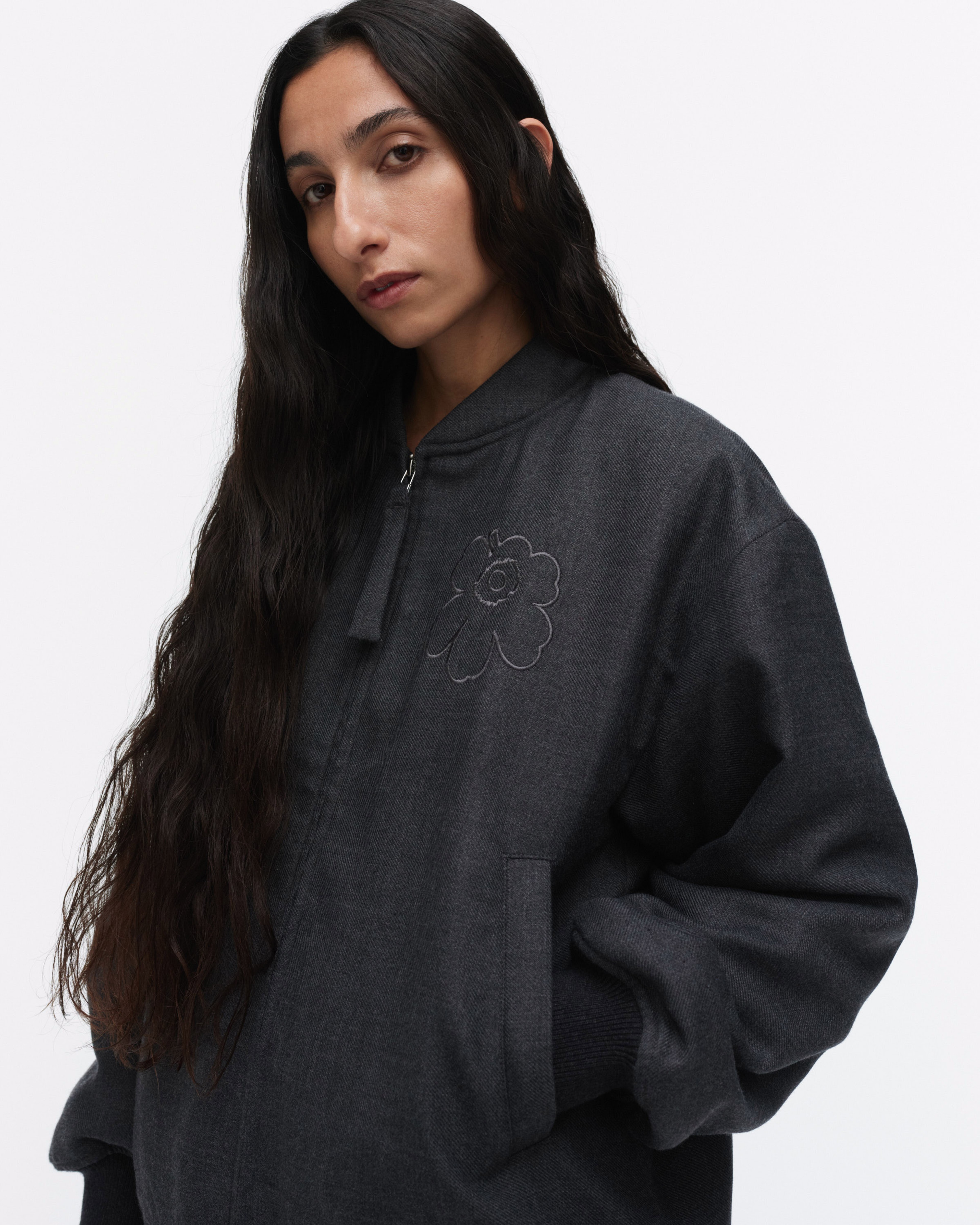 Monumentti Solid, Wool jacket, black,