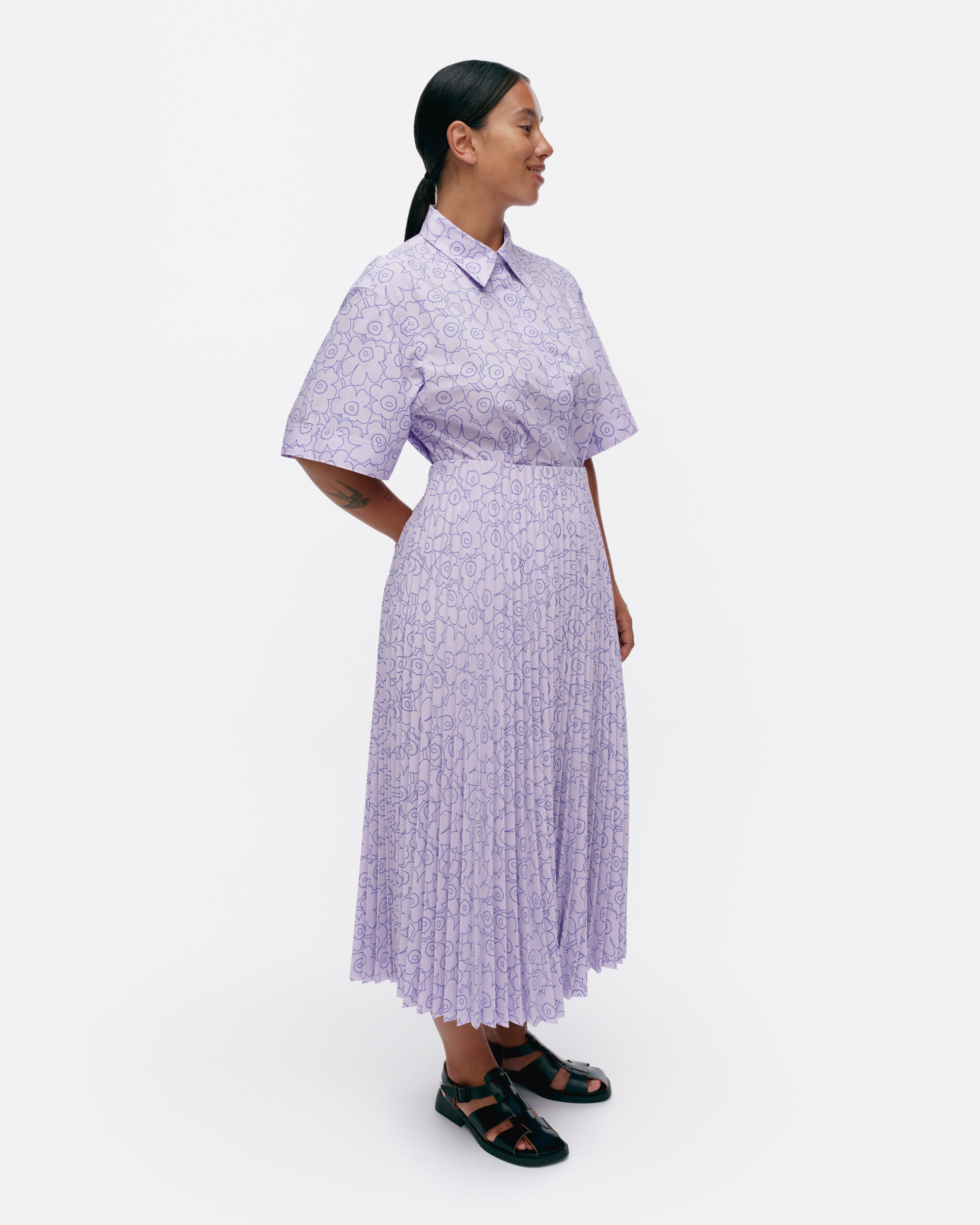 Myy Piirto Unikko, Skirt, lilac, dark lilac,