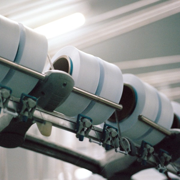 Machine used to generate new material from cutting waste or other left over materials