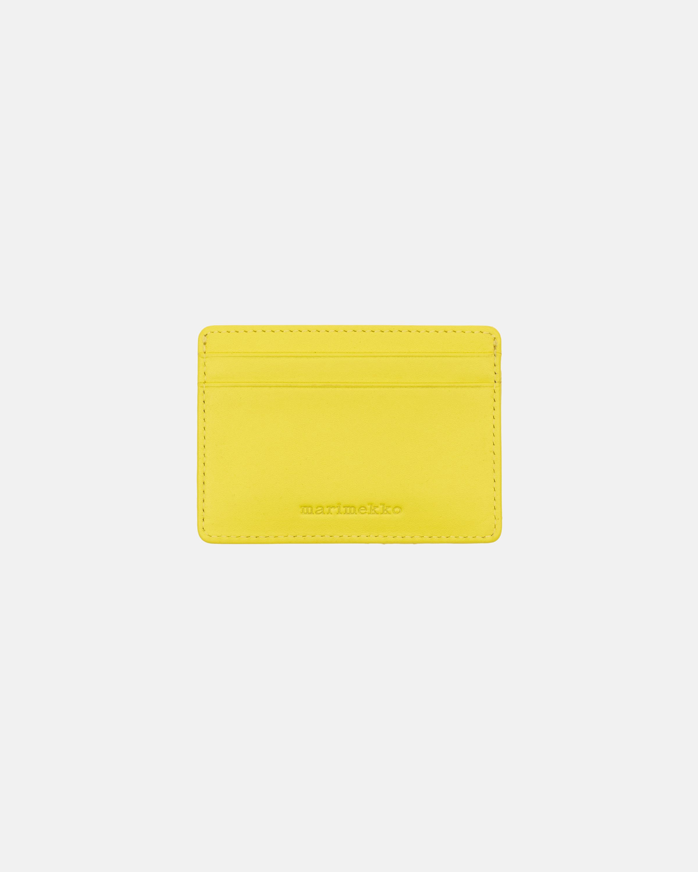 Card Holder Unikko Wallet yellow | Marimekko