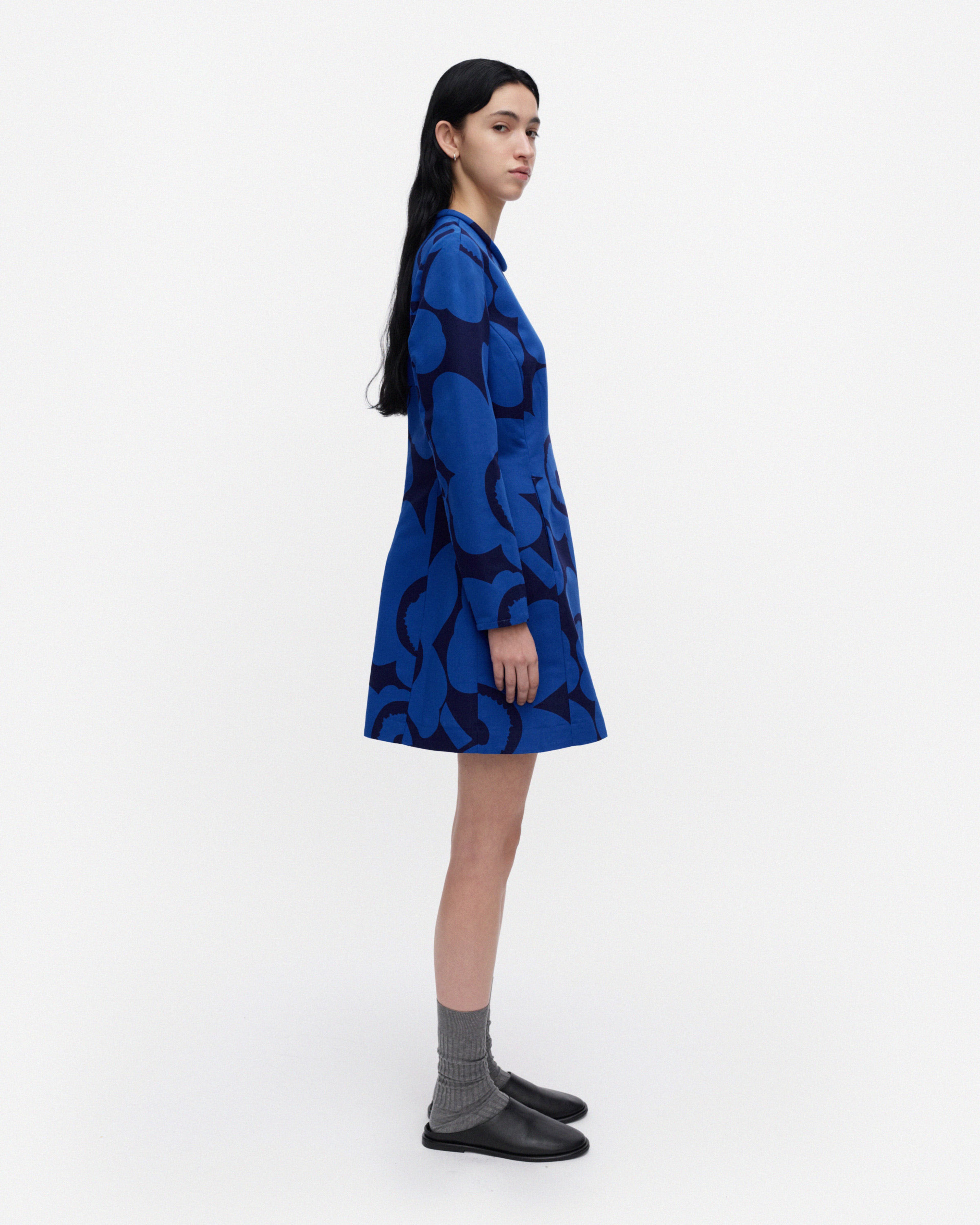 Melkein Unikko, Kleid, dunkelblau, blau,