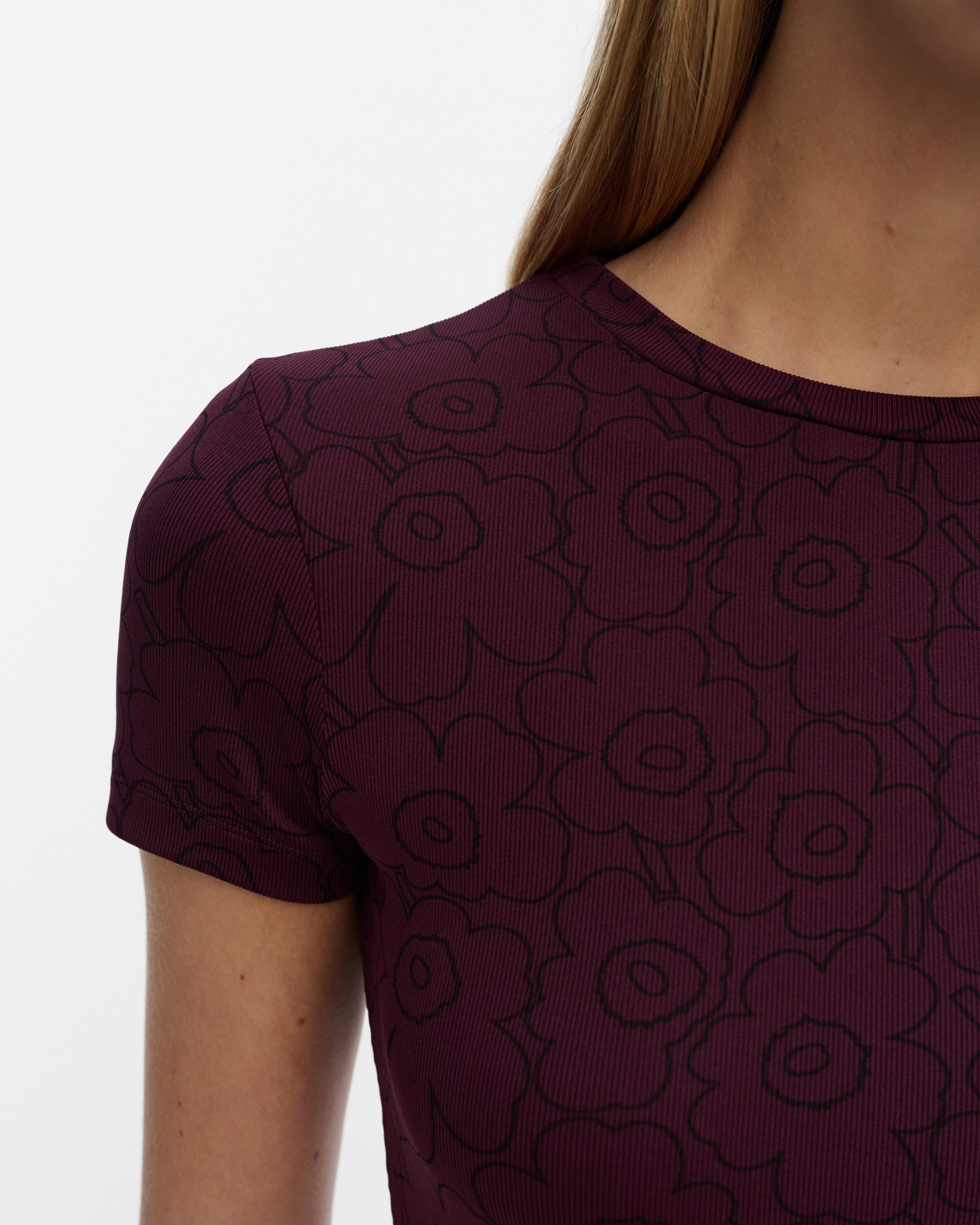Suunta Piirto Unikko, T-shirt, dark purple, dark blue,