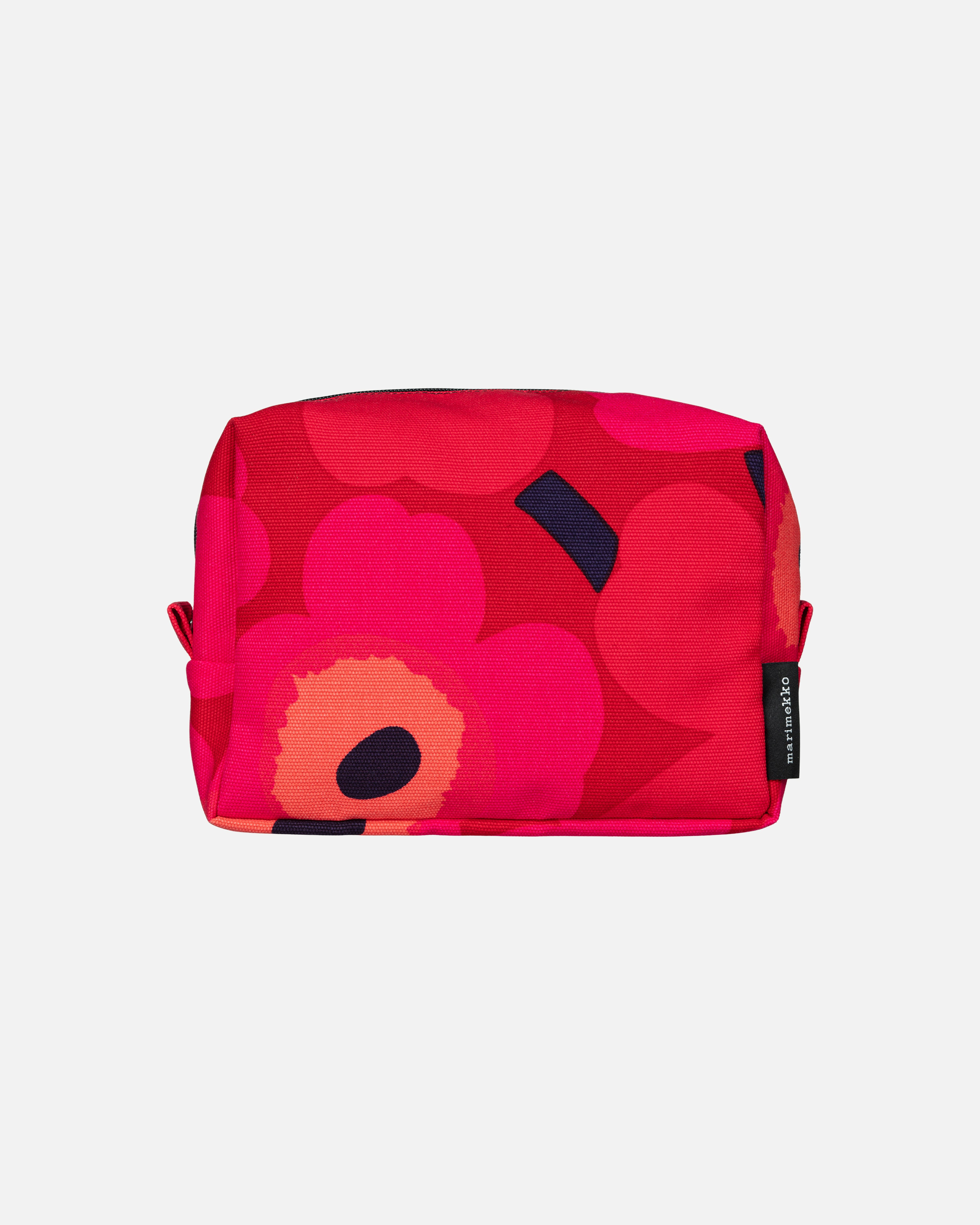 Pieni Unikko Vilja, Cosmetic bag, red, red,