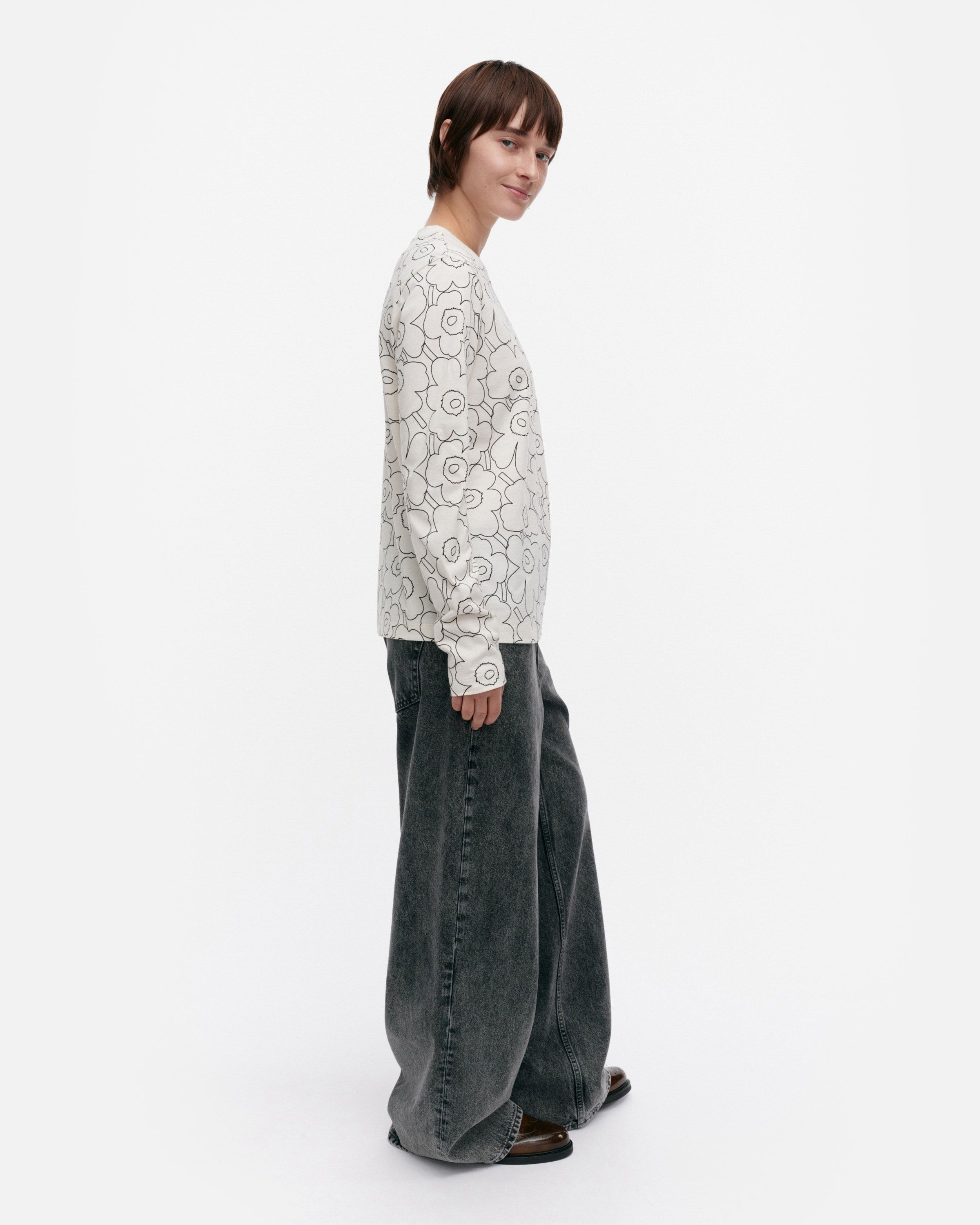 Sekunti Piirto Unikko Shirt | Marimekko