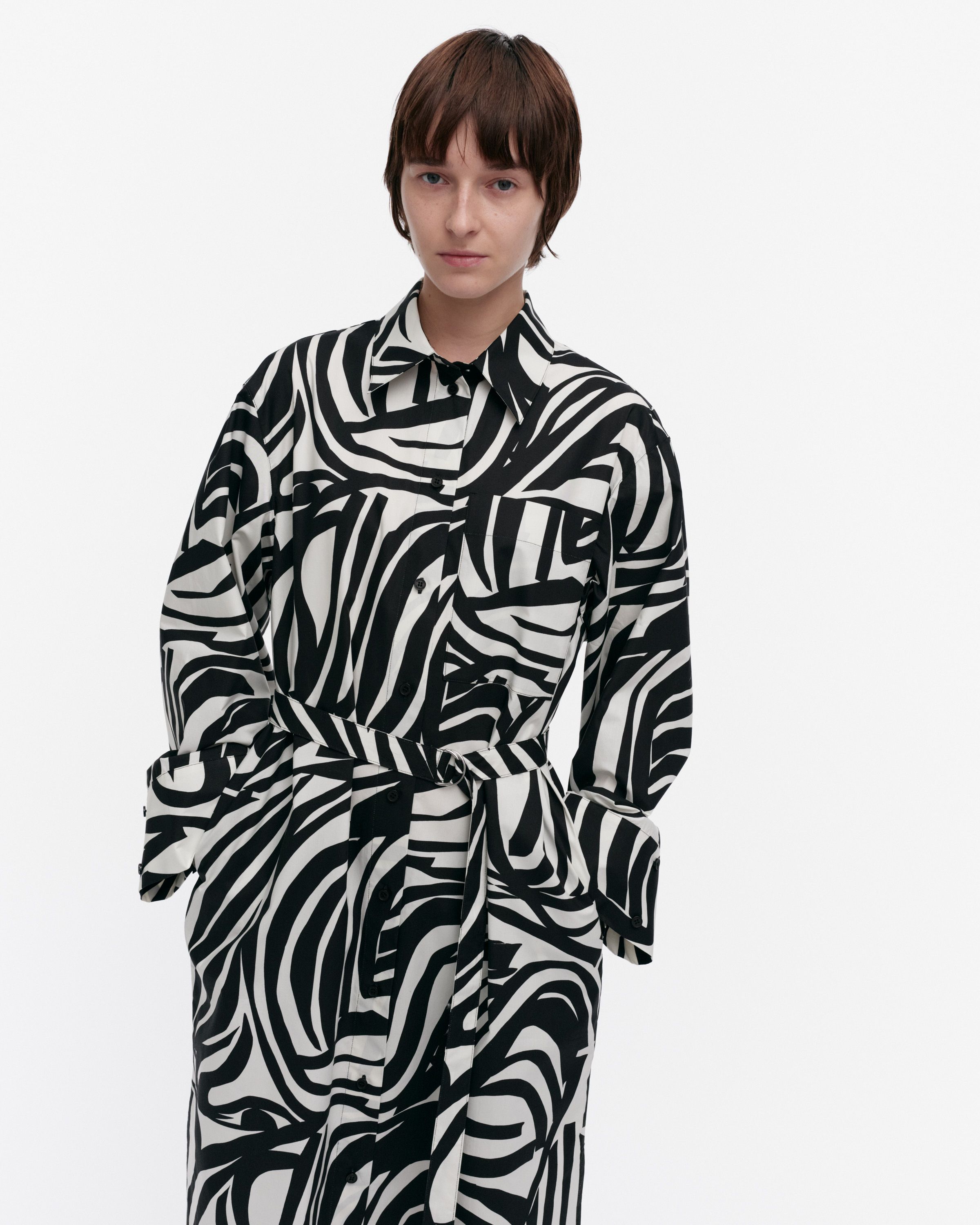 Jälki Jokuraita Dress | Marimekko