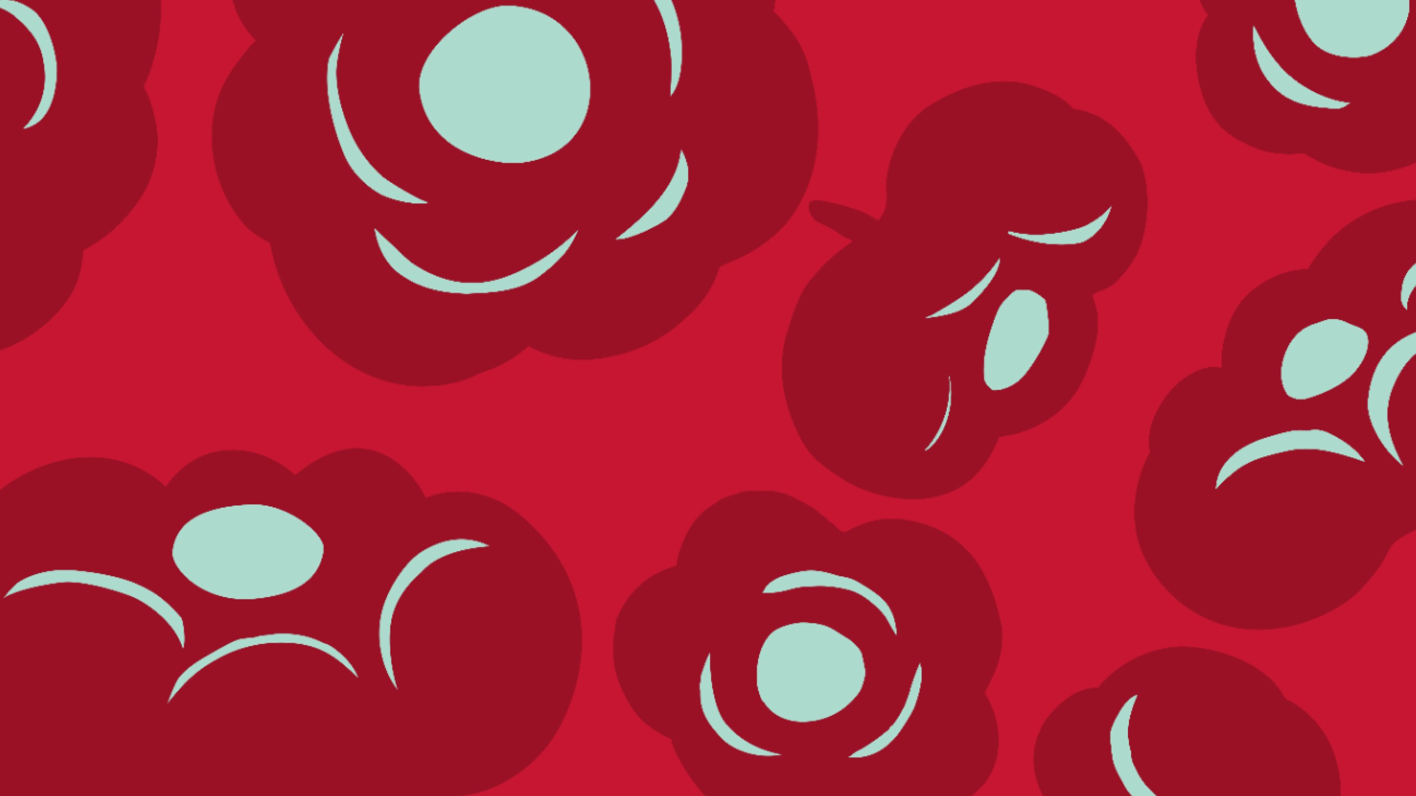 Gift card with Tumma red pattern