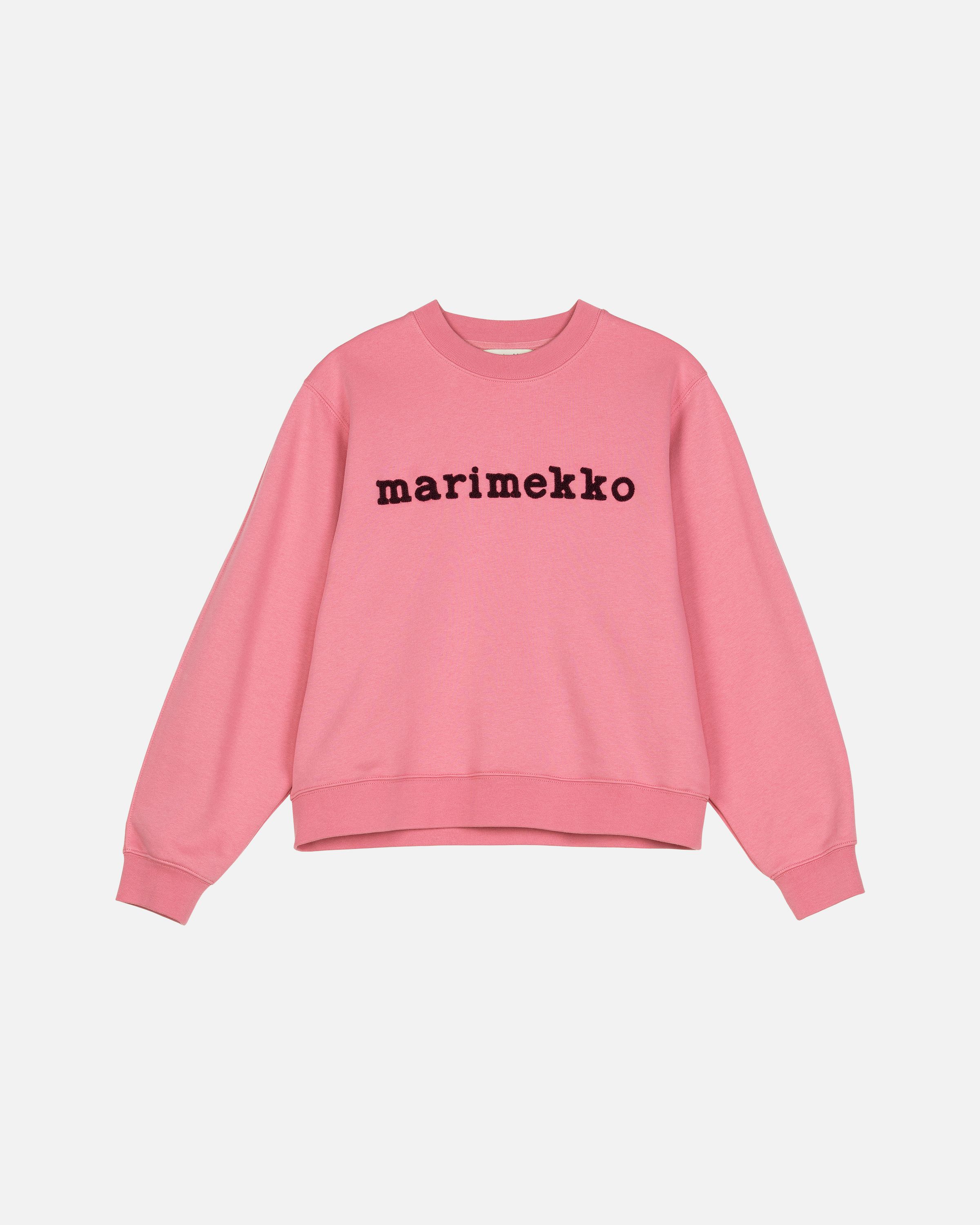 Trilce Logo Placement Kioski sweatshirt rose, wine red | Marimekko