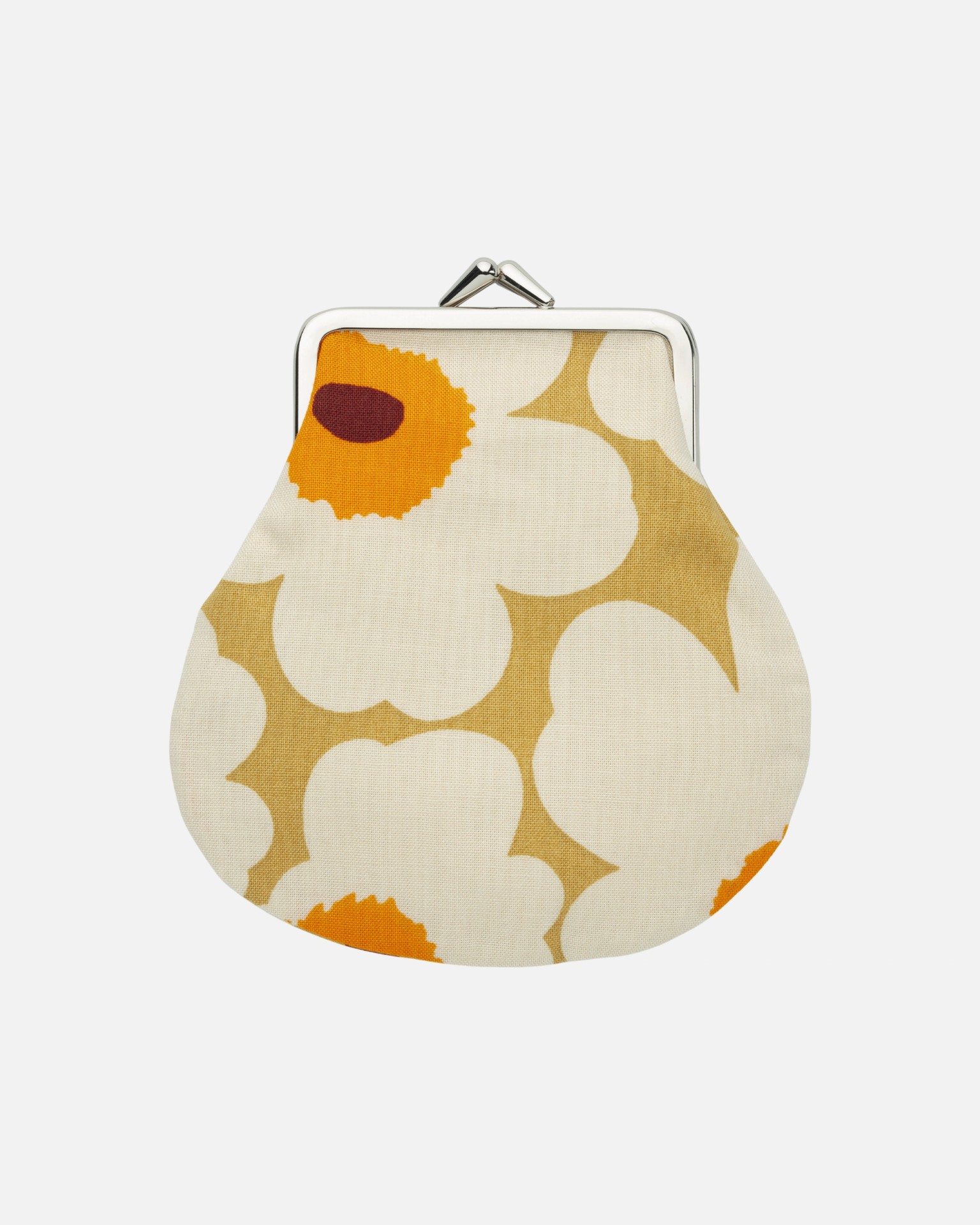 Mini Unikko Pieni kukkaro, Purse, caramel,cream,warm or,