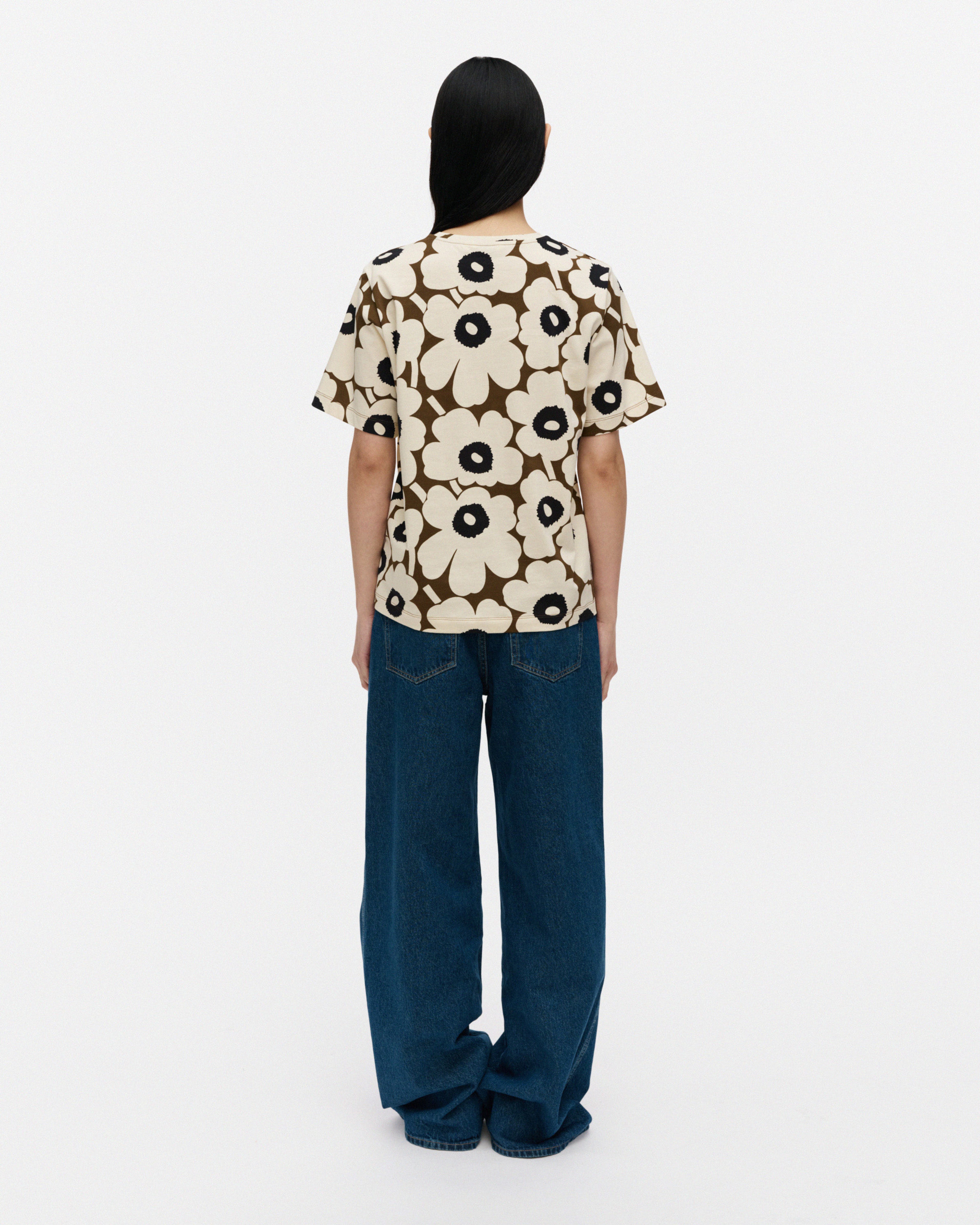 Tunnit Unikko, T-paita, beige, ruskea, musta,