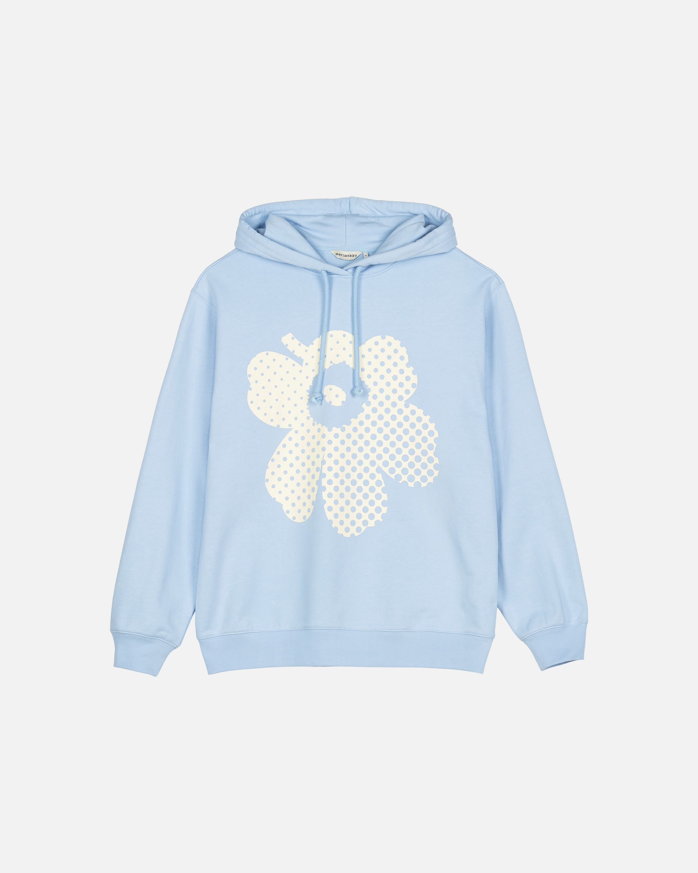 Ivvar Unikko Placement Kioski hoodie light blue, light yellow