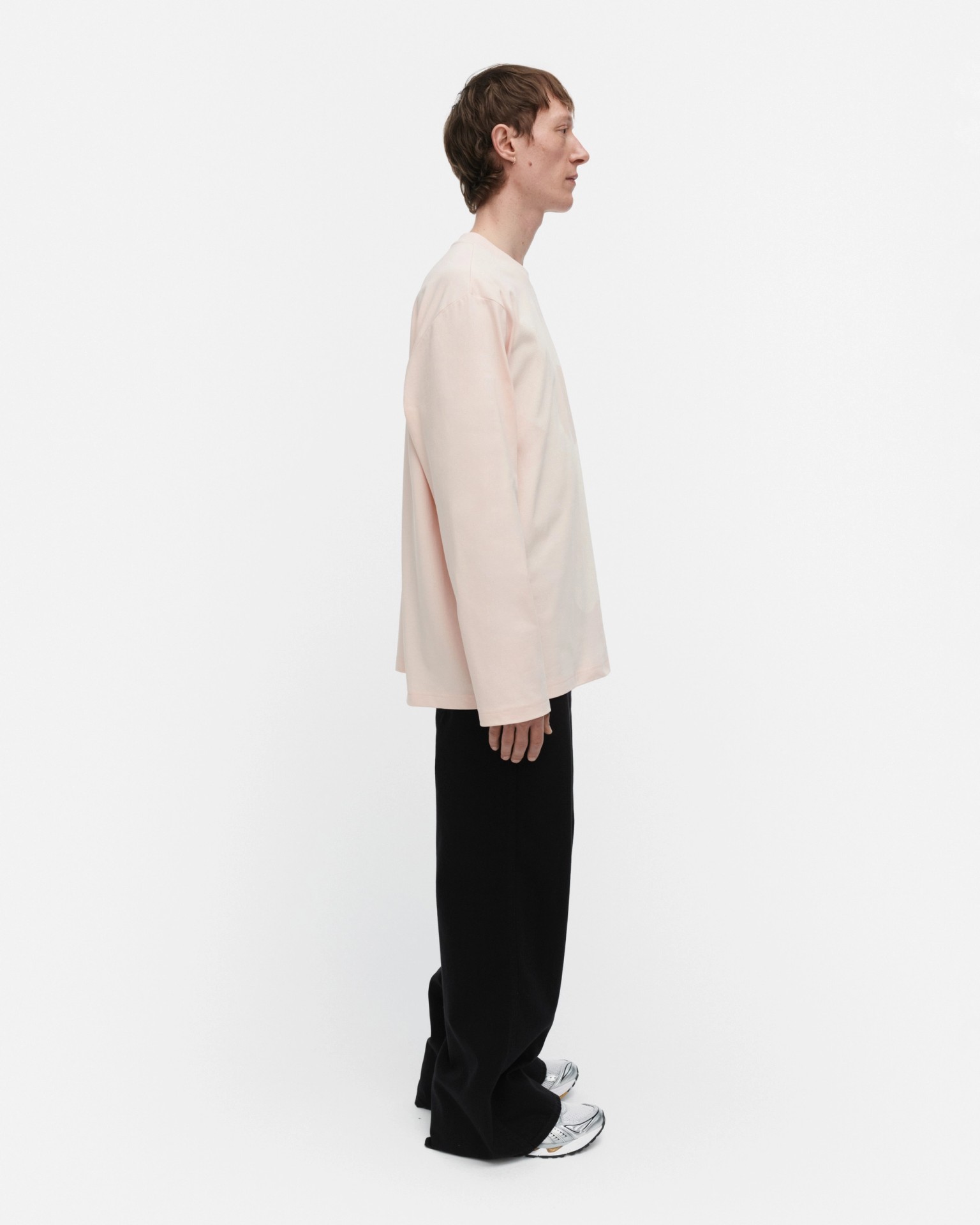Biitti Unikko Placement, Kioski jersey shirt, light pink, off white,