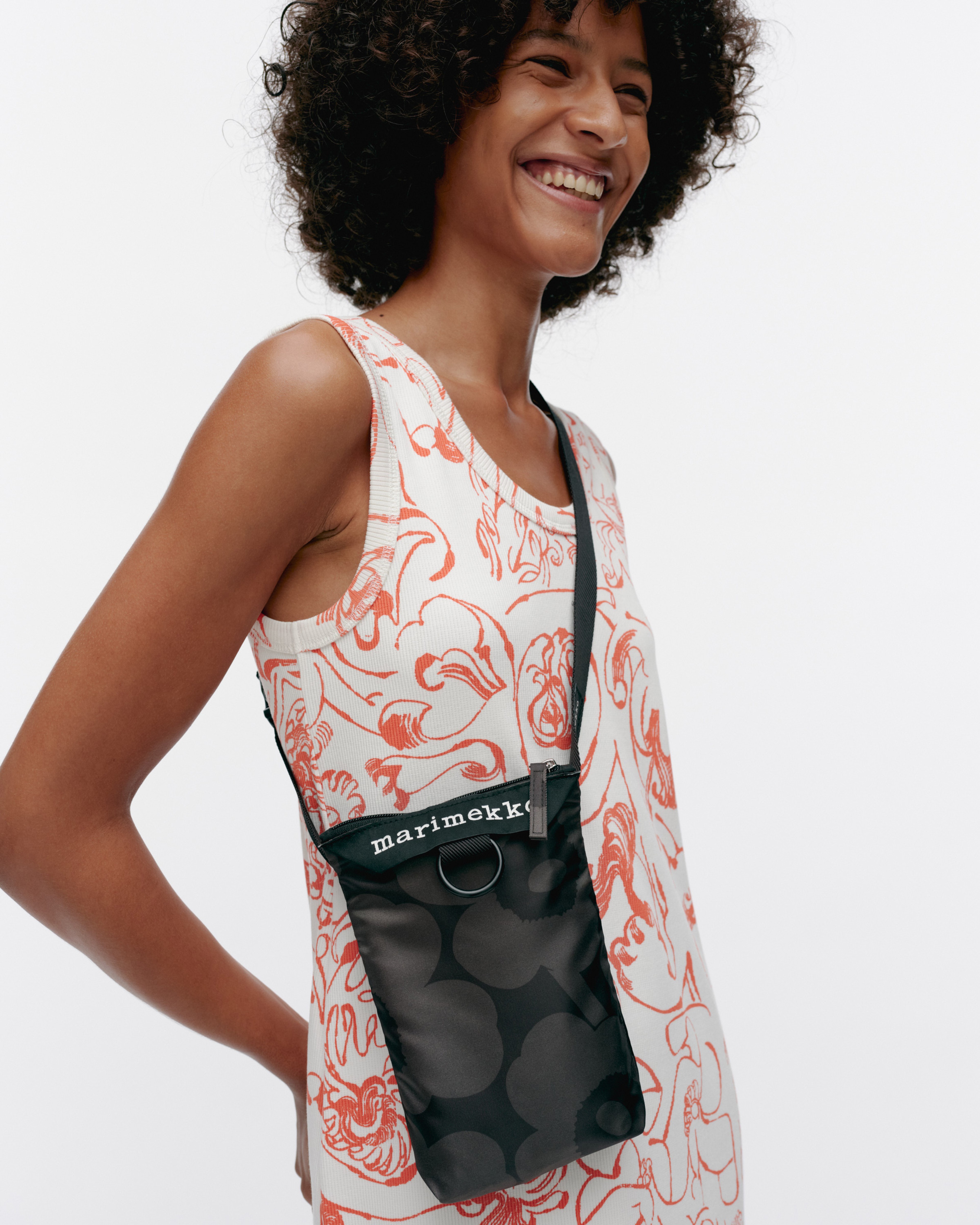 Neat Phone Pocket Unikko, black,gray,