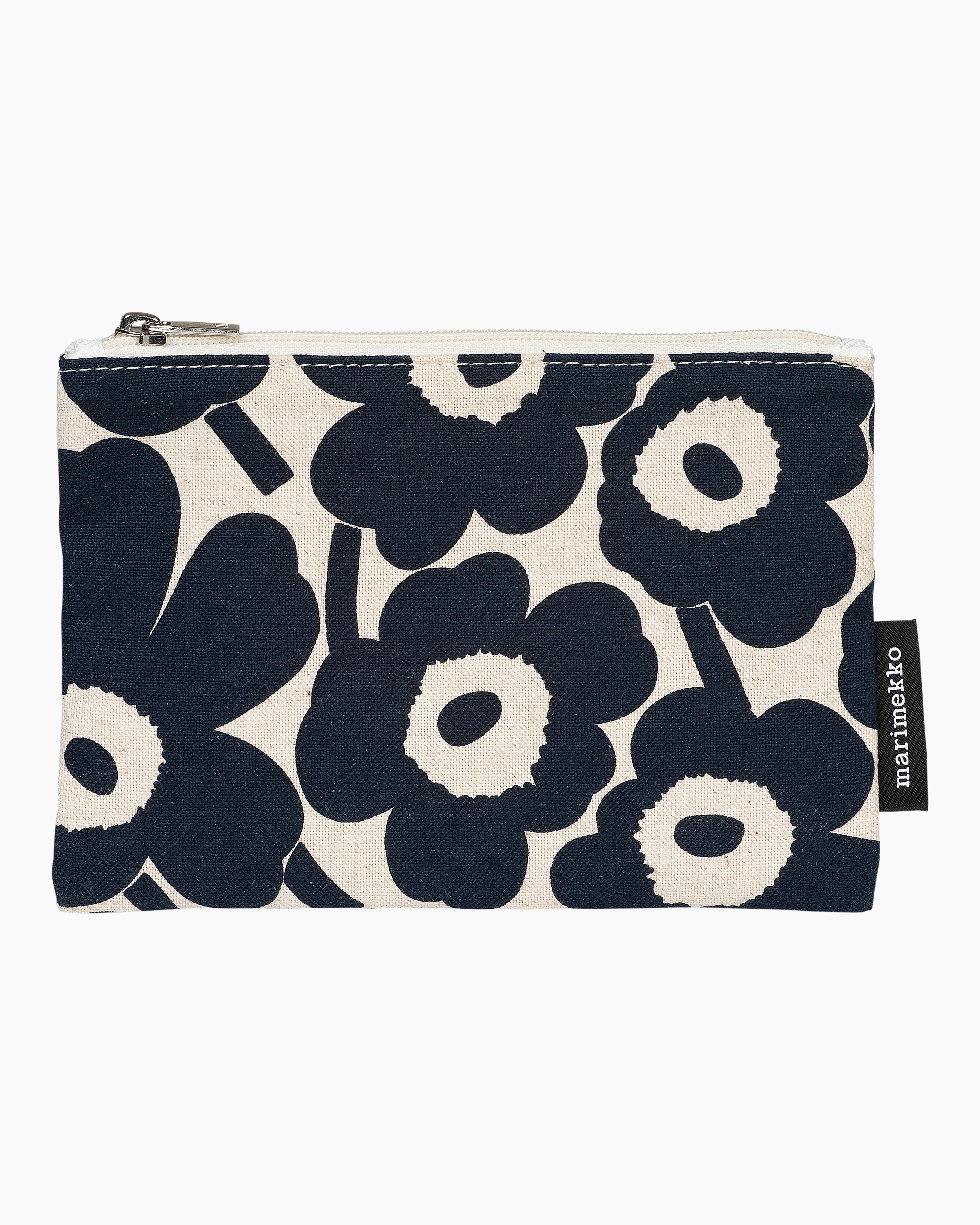 Kaika Mini Unikko, Pouch, off white,dark blue,